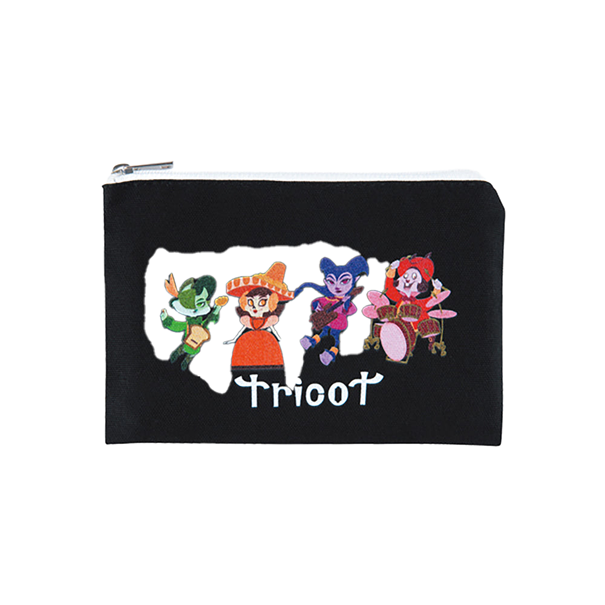 MLE tricot × ASAMI MATSUMURAシリーズ FLAT POUCH