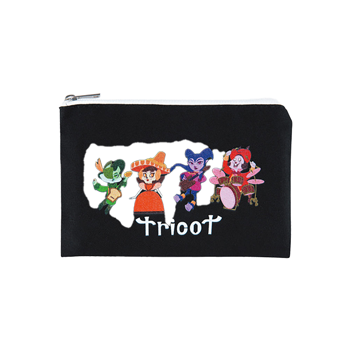 MLE tricot × ASAMI MATSUMURAシリーズ FLAT POUCH