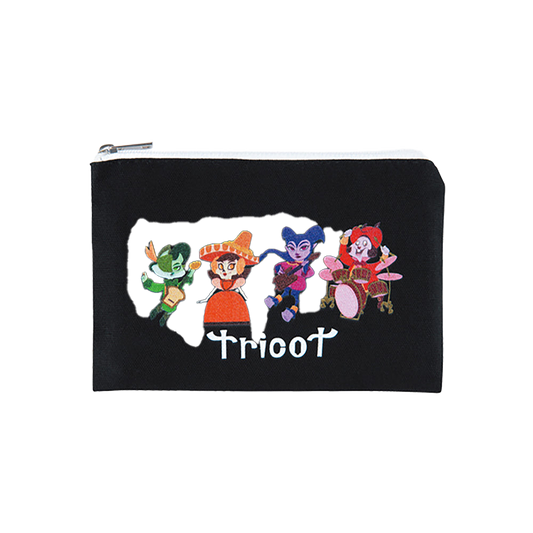 MLE tricot × ASAMI MATSUMURAシリーズ FLAT POUCH