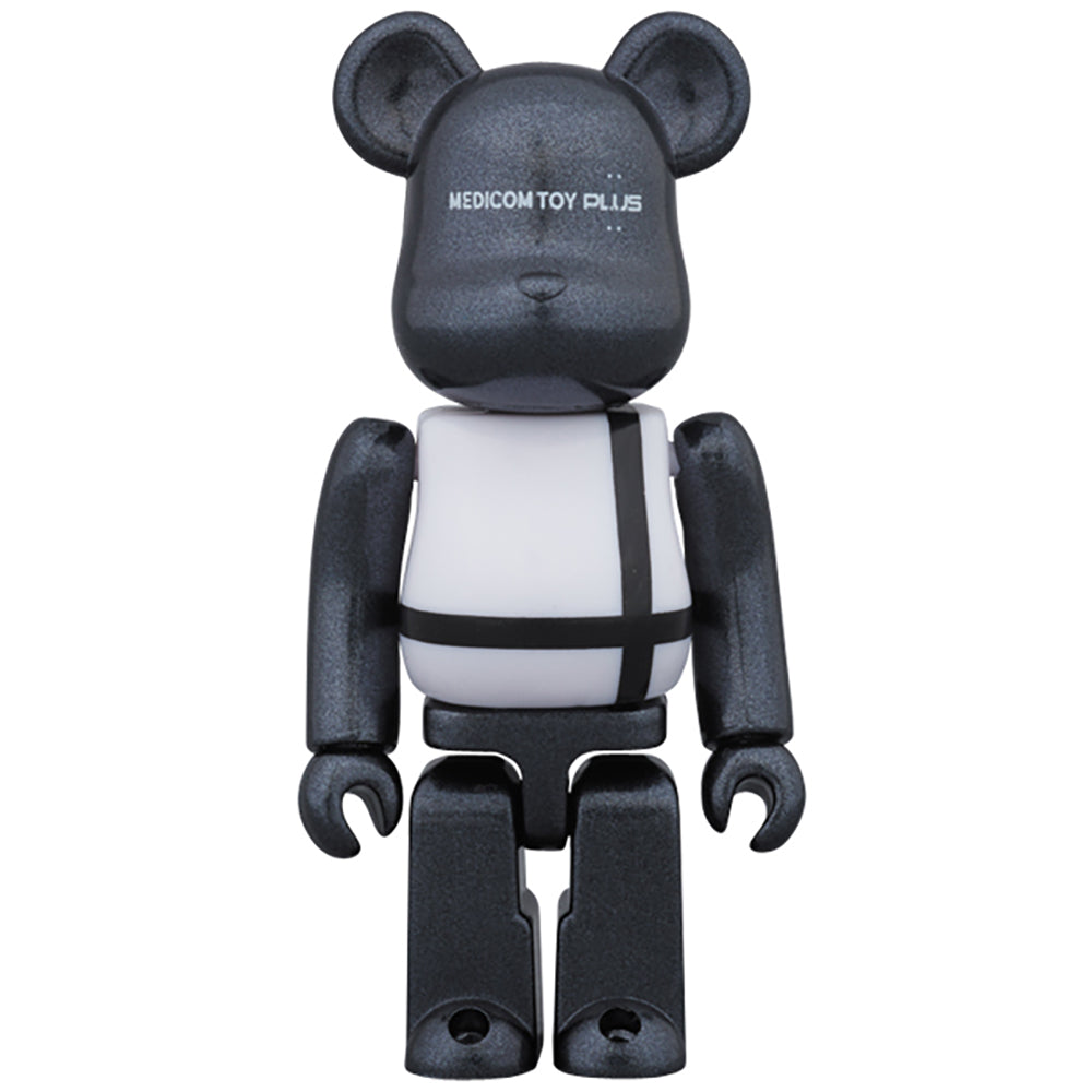 BE@RBRICK MEDICOM TOY PLUS BLACK／PINK／SILVER 100％_1