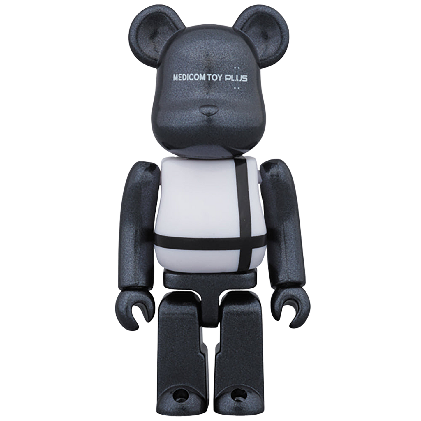 BE@RBRICK MEDICOM TOY PLUS BLACK／PINK／SILVER 100％