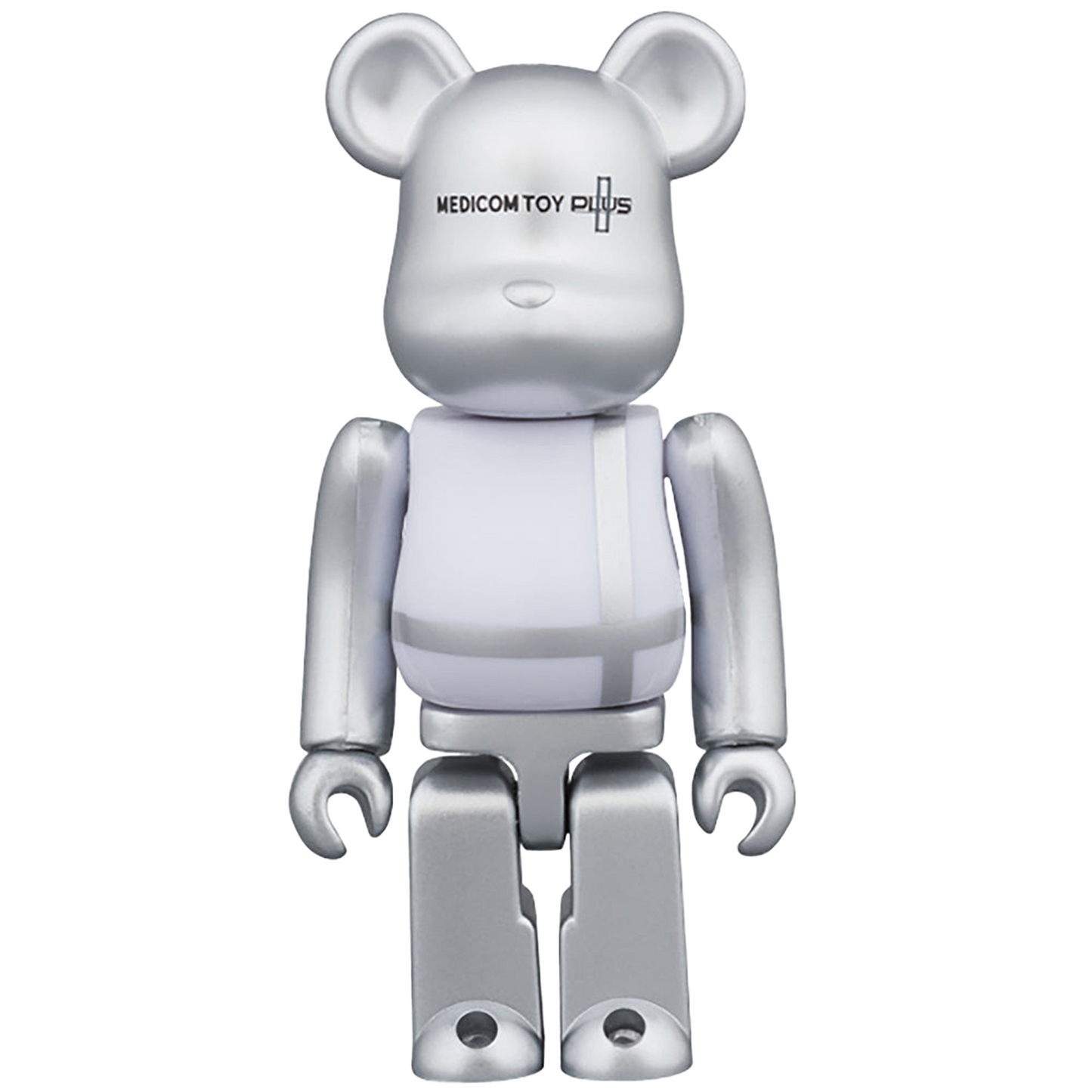 BE@RBRICK MEDICOM TOY PLUS BLACK／PINK／SILVER 100％