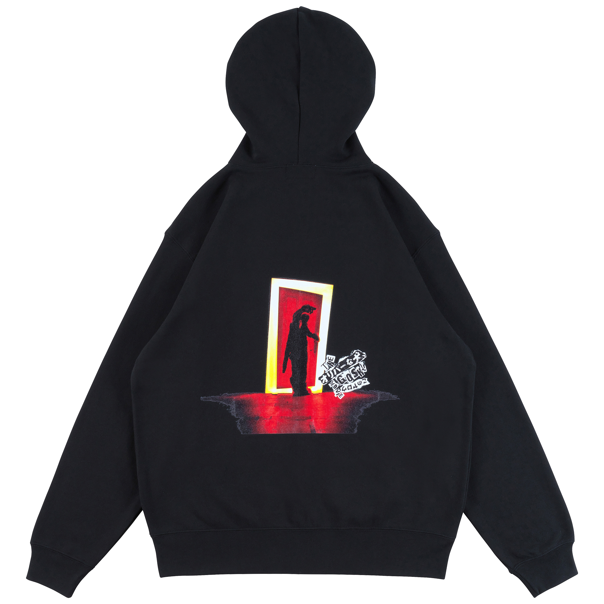 MLE × “Oliver the Dog, (GOSH!!) This Bastard” MOVIE "DOORS" HOODIE