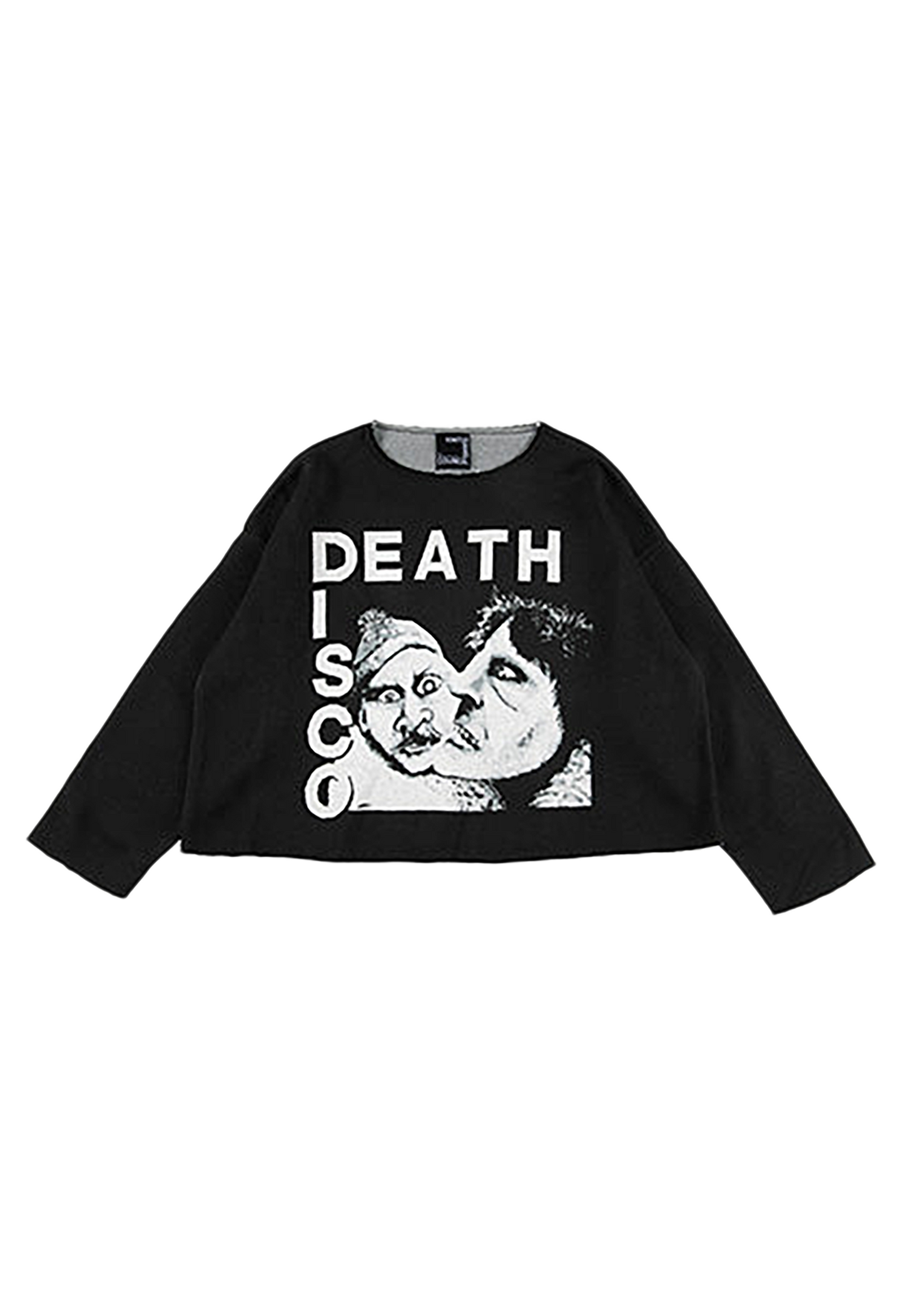 KNIT GANG COUNCIL "PIL" CREW NECK SWEATER "DEATH DISCO"