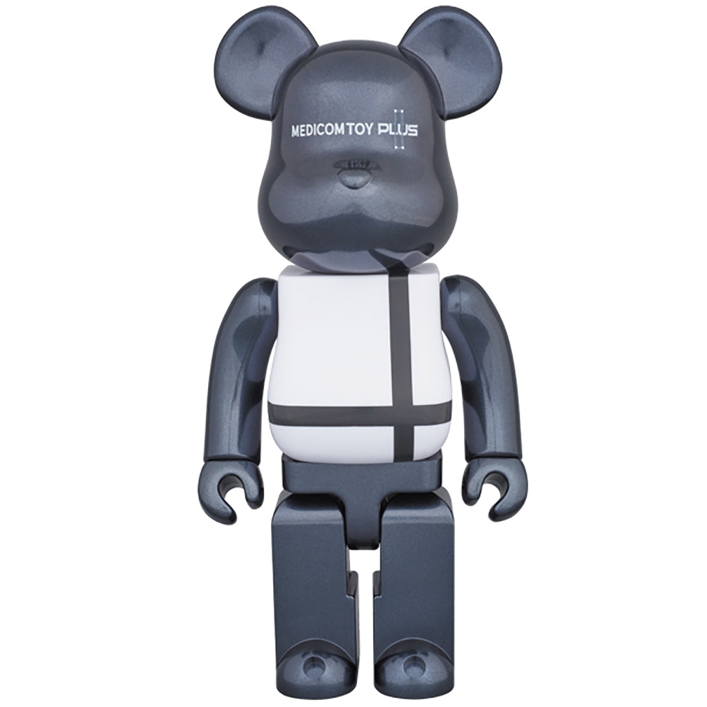BE@RBRICK MEDICOM TOY PLUS BLACK／PINK／SILVER 400％_1
