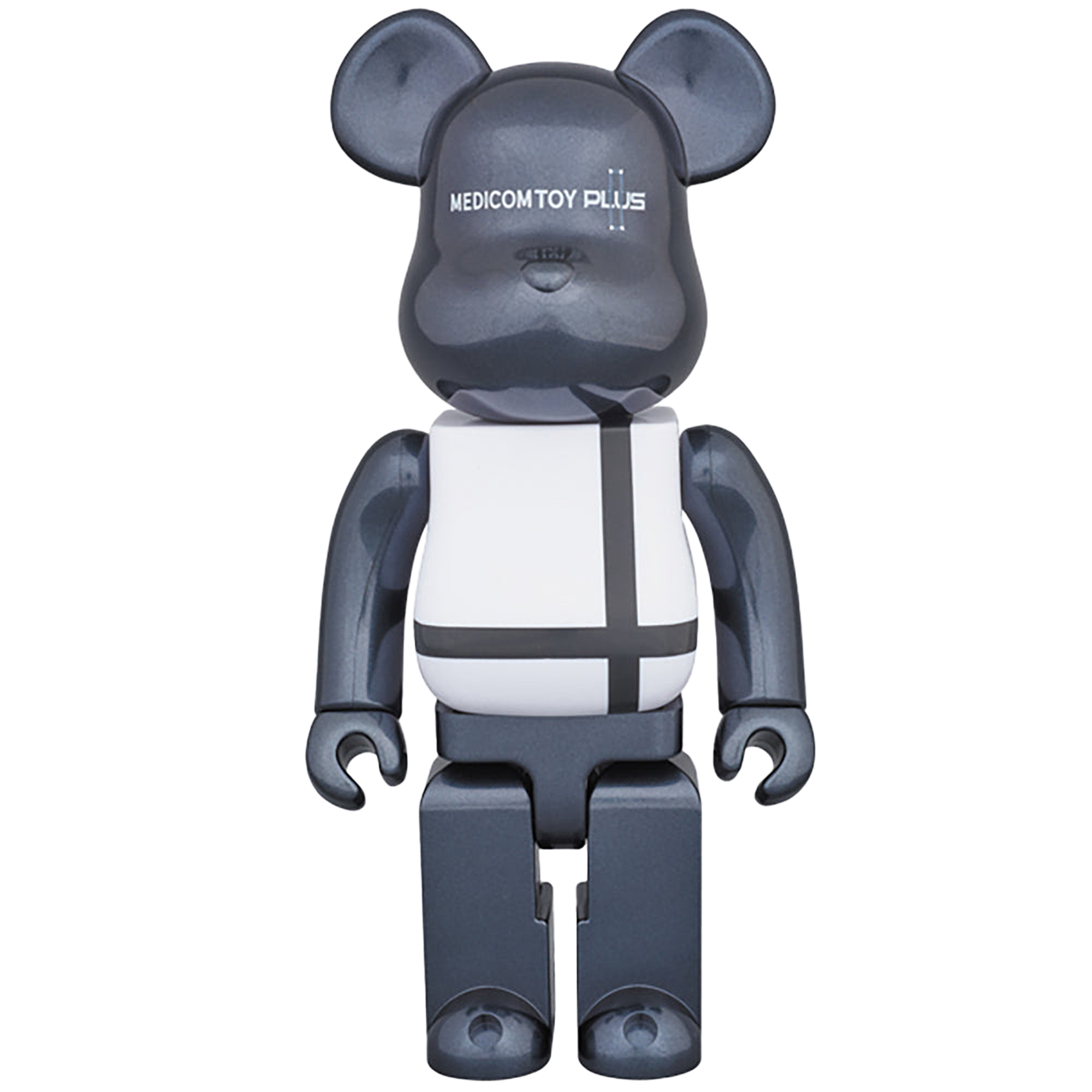BE@RBRICK MEDICOM TOY PLUS BLACK／PINK／SILVER 400％