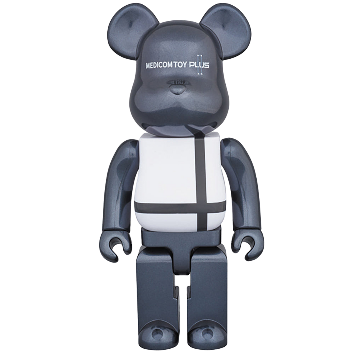 BE@RBRICK MEDICOM TOY PLUS BLACK／PINK／SILVER 400％