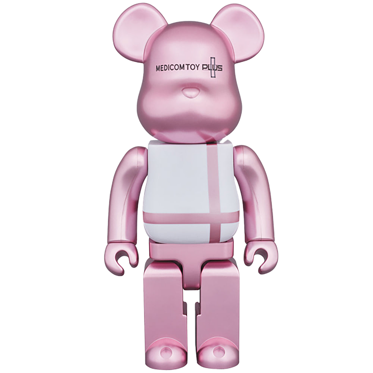 BE@RBRICK MEDICOM TOY PLUS BLACK／PINK／SILVER 400％
