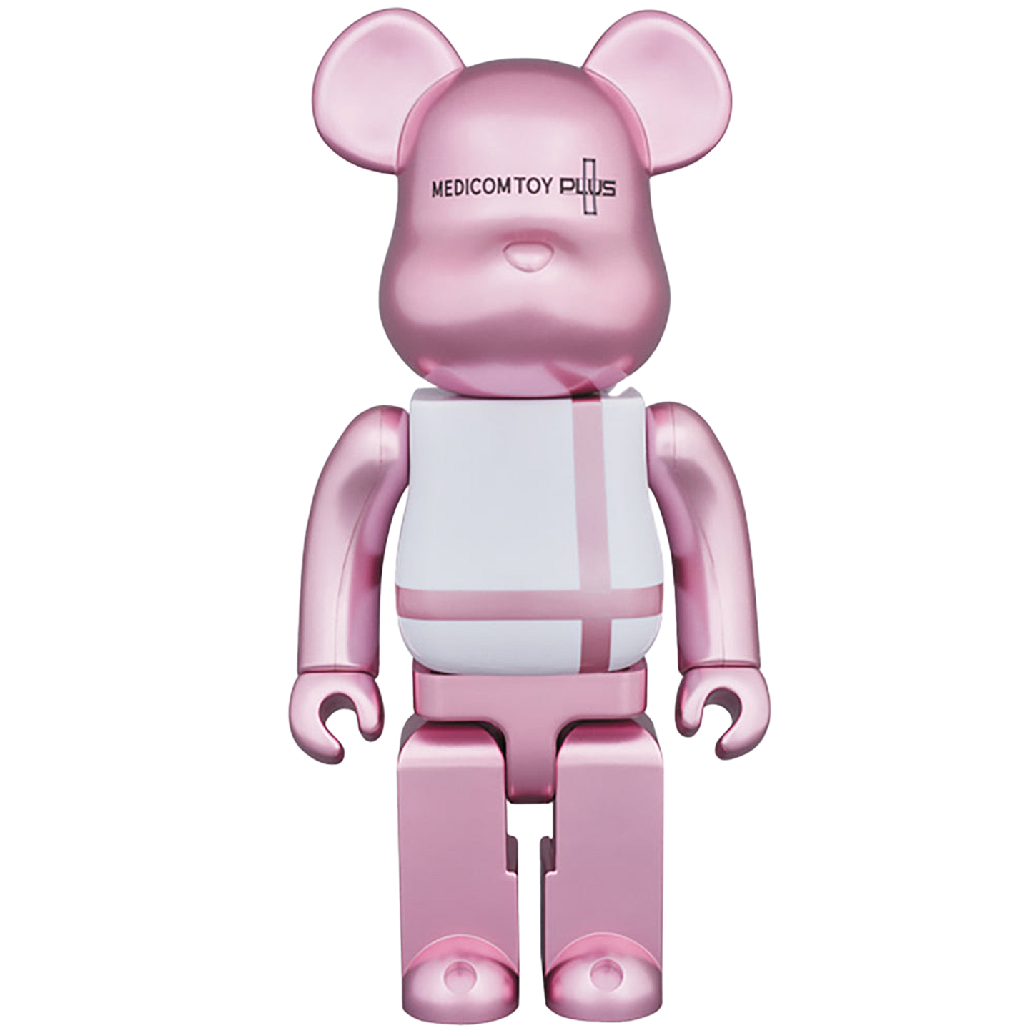BE@RBRICK MEDICOM TOY PLUS BLACK／PINK／SILVER 400％