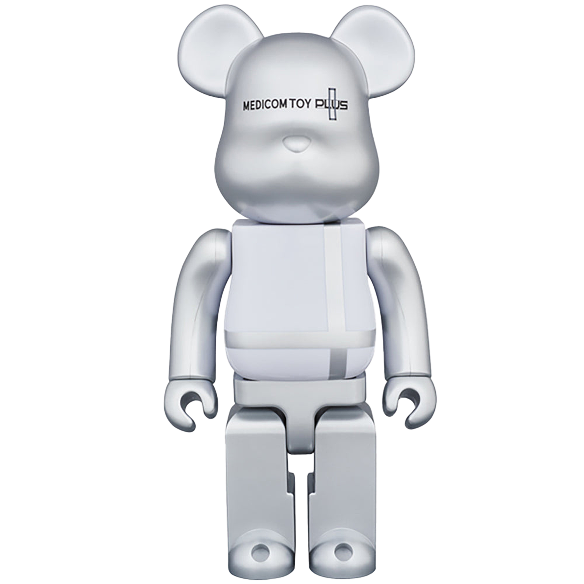 BE@RBRICK MEDICOM TOY PLUS BLACK／PINK／SILVER 400％