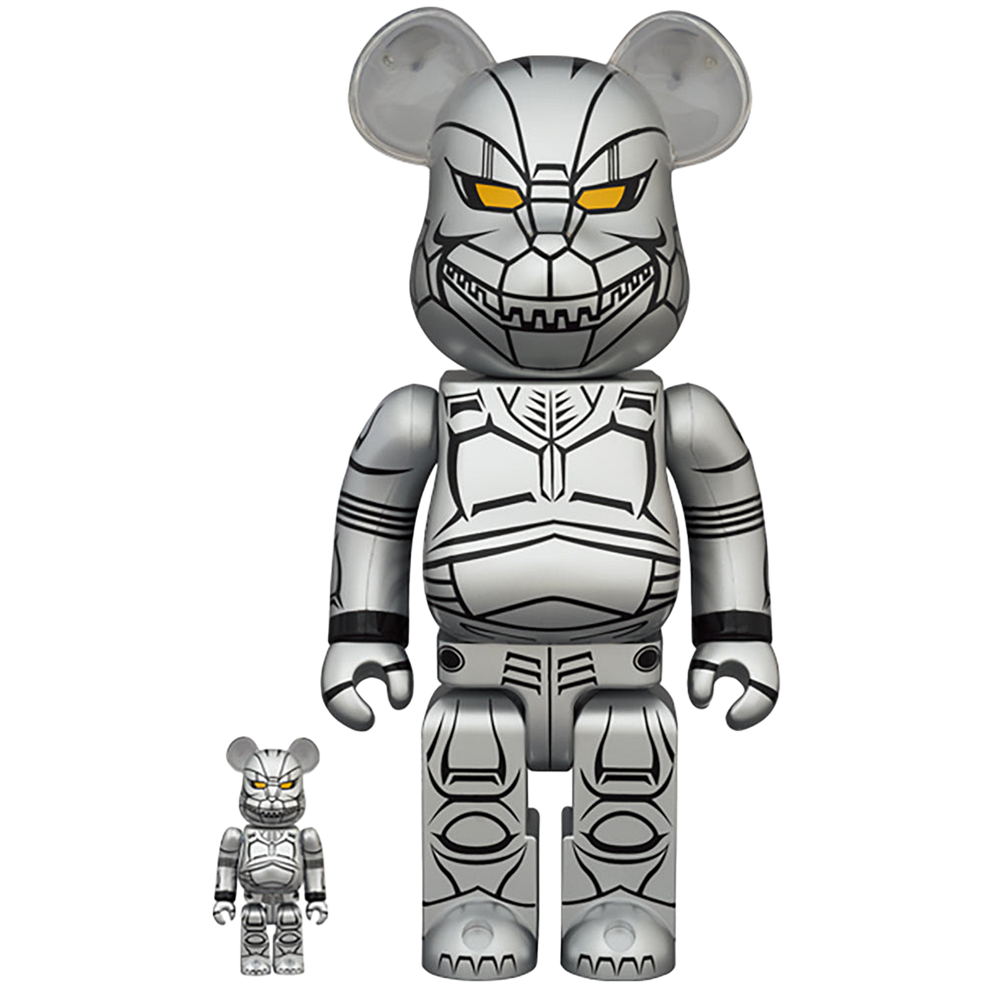 FRILBE@RBRICK ゴジラ 100％ & 400％ BE@RBRICK メカゴジラ 100％ & 400％ | MEDICOM TOY OFFICIAL STORE