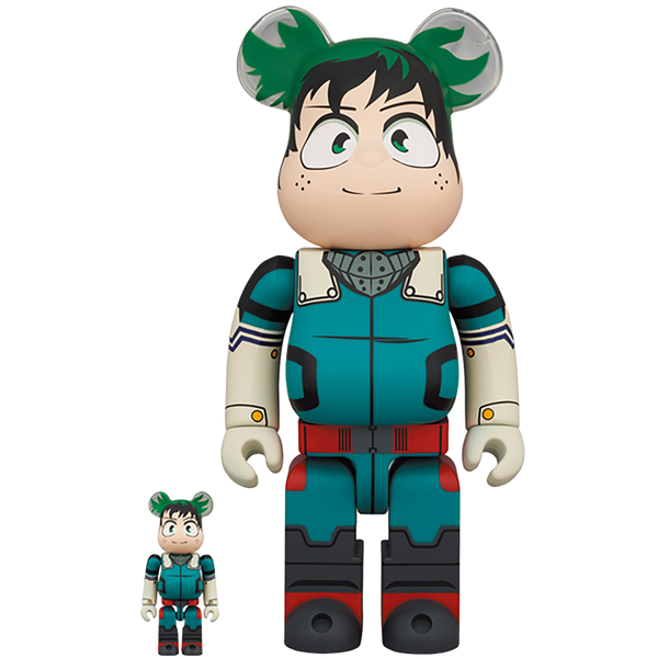MEDICOM TOY - BE@RBRICK 緑谷出久 100％ & 400％ 僕のヒーローアカデミア BE@RBRICK 緑谷出久 100％ & 400％ | MEDICOM TOY OFFICIAL STORE