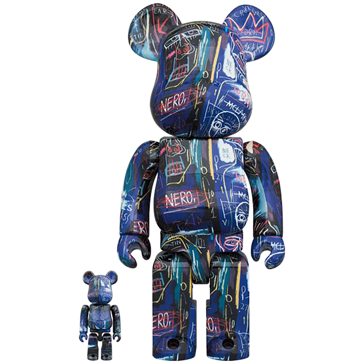 BE@RBRICK JEAN-MICHEL BASQUIAT #7 100% & 400% | MEDICOM TOY BE@RBRICK JEAN-MICHEL BASQUIAT #7 100% & 400% | MEDICOM TOY