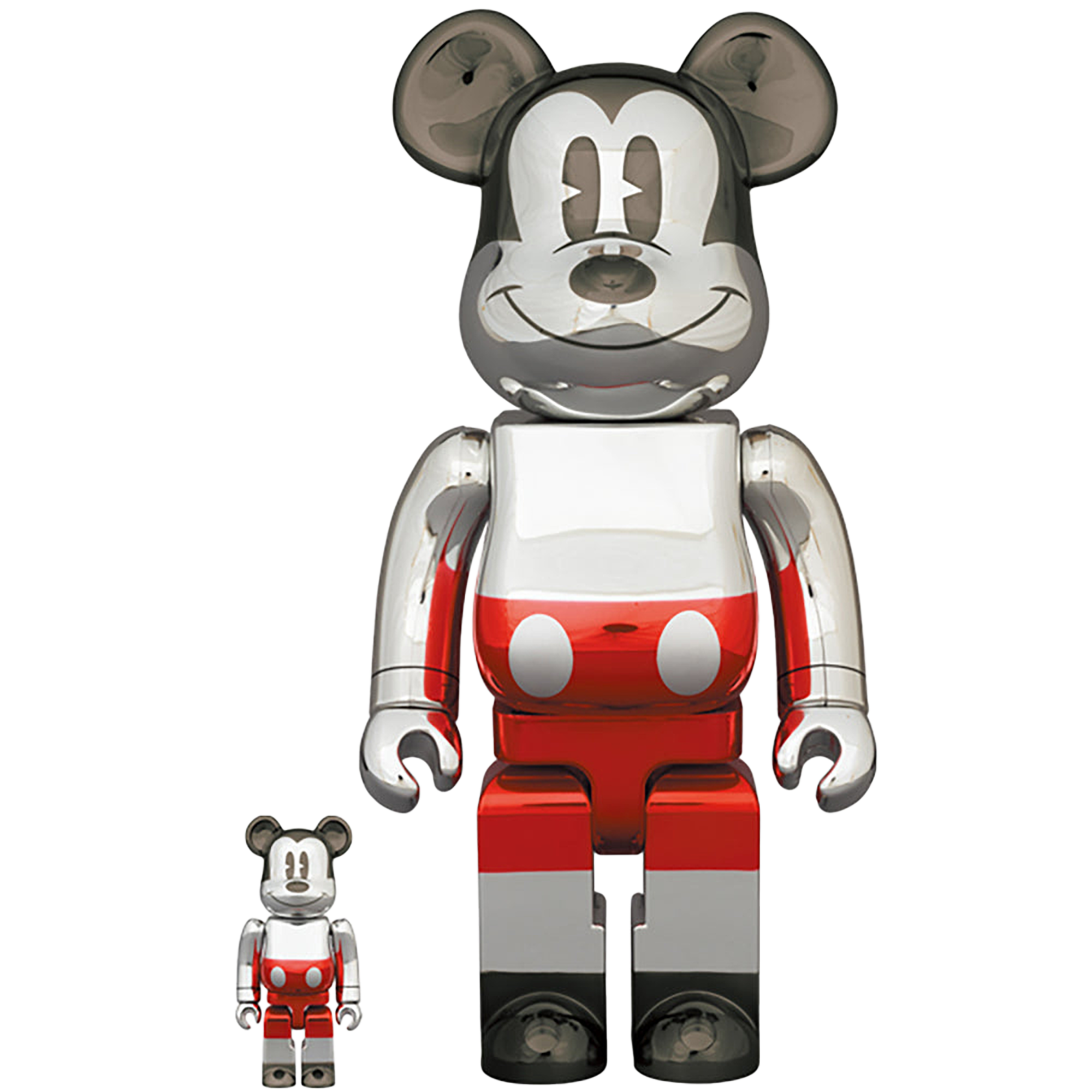 BE@RBRICK FUTURE MICKEY (2nd COLOR Ver.) 100％ & 400％
