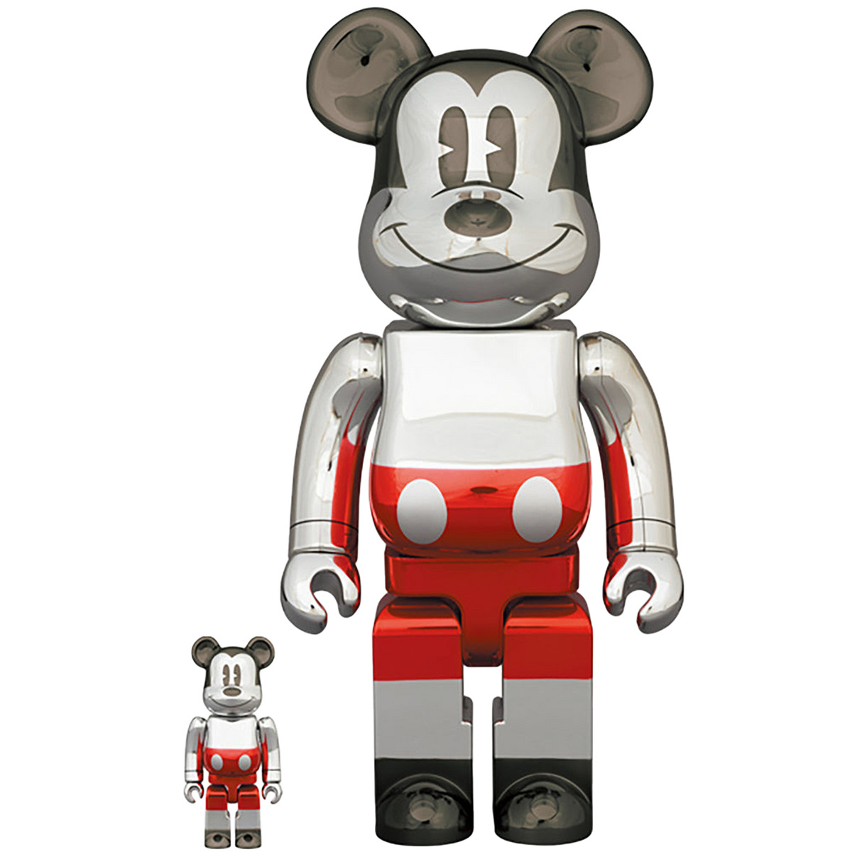 BE@RBRICK FUTURE MICKEY (2nd COLOR Ver.) 100％ & 400％