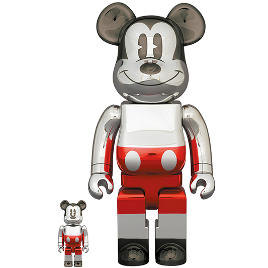 BE@RBRICK FUTURE MICKEY (2nd COLOR Ver.) 100％ & 400％