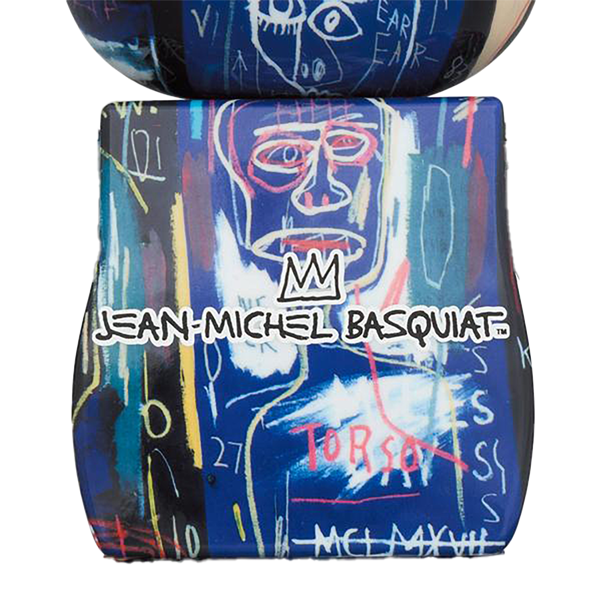 BE@RBRICK JEAN-MICHEL BASQUIAT #7 100% & 400%