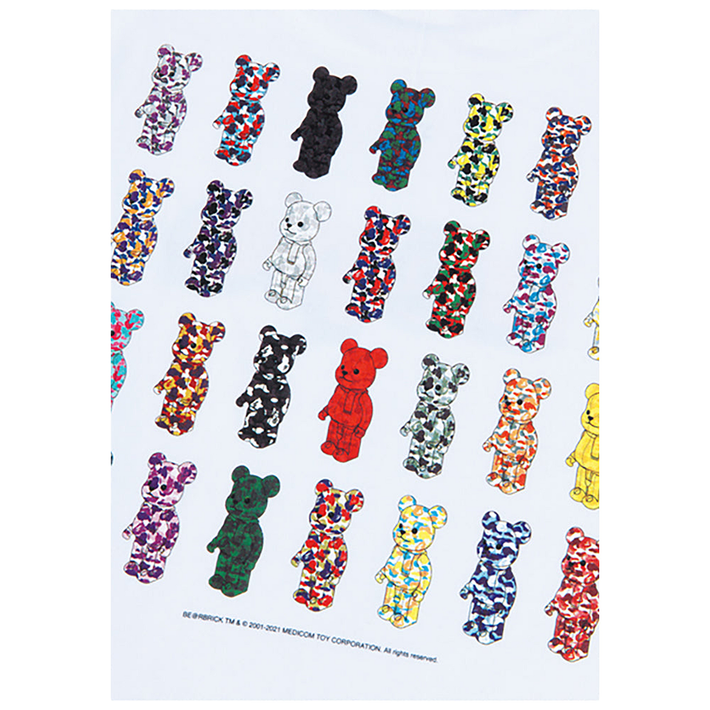BE@RTEE BAPE(R) BE@RBRICK 2021