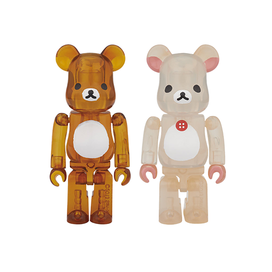 BE@RBRICK リラックマ・コリラックマ クリアカラーVer.