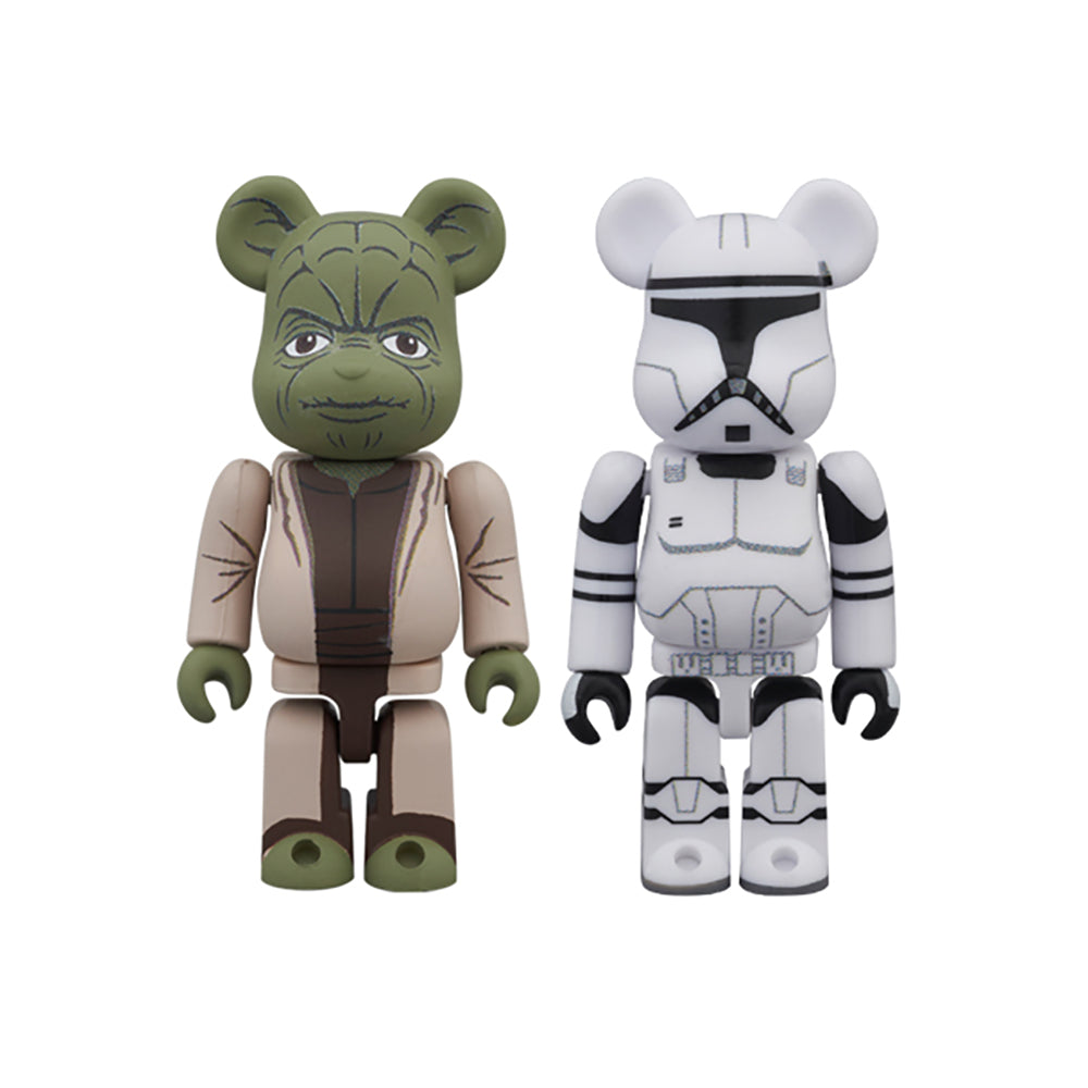 BE@RBRICK STAR WARS(TM) 2 PACK YODA(EP2) & CLONE TROOPER(TM) (EP2)_0