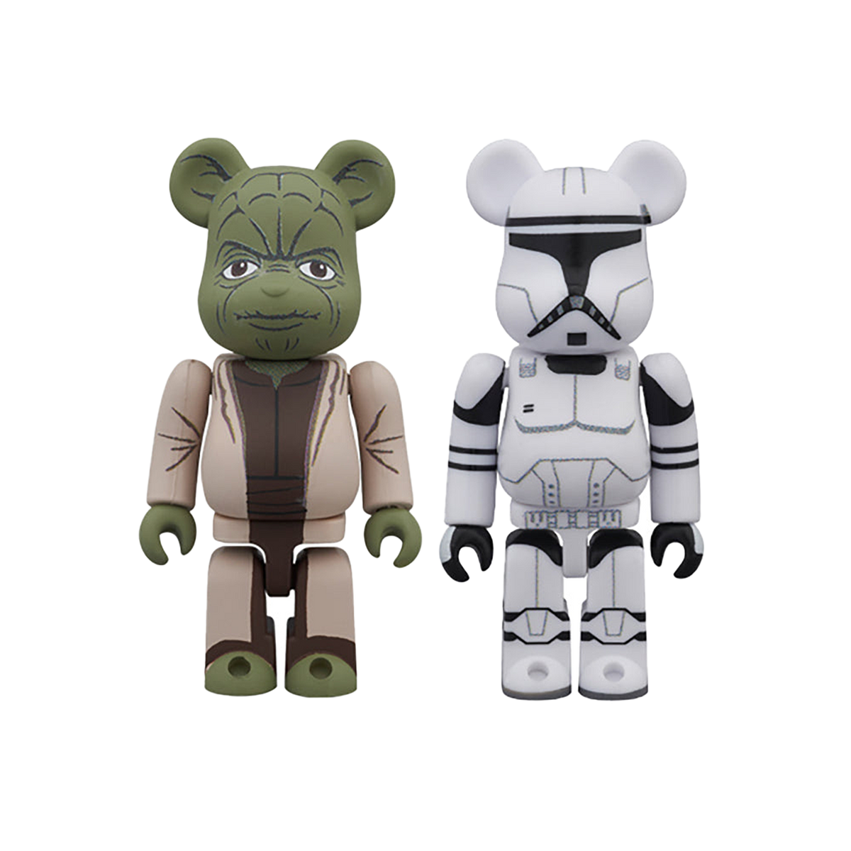 BE@RBRICK STAR WARS(TM) 2 PACK YODA(EP2) & CLONE TROOPER(TM) (EP2)