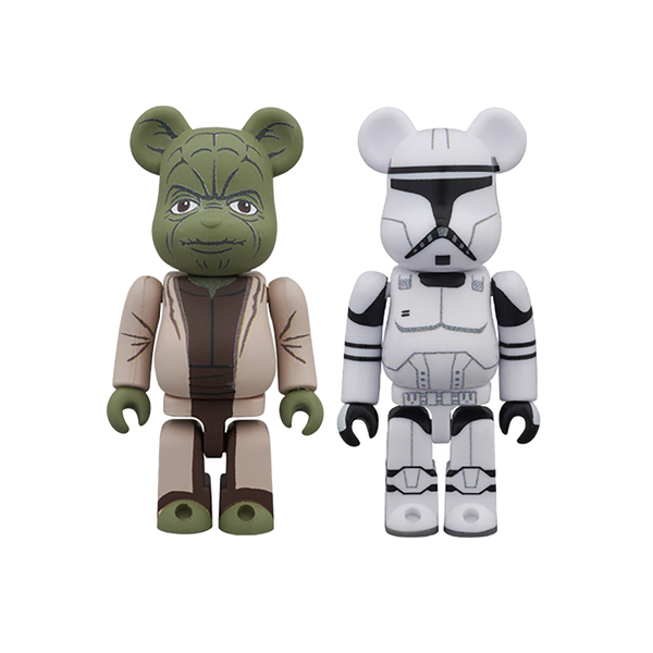 Manhattan Portage STAR WARS BE@RBRICK 2種 BE@RBRICK STAR WARS(TM) 2 PACK YODA(EP2) & CLONE TROOPER(TM) (EP2