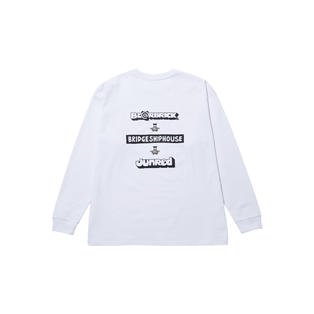 BE@RBRICK×BRIDGE SHIP HOUSE×JUNRed アパレルライン L/S TEE_2