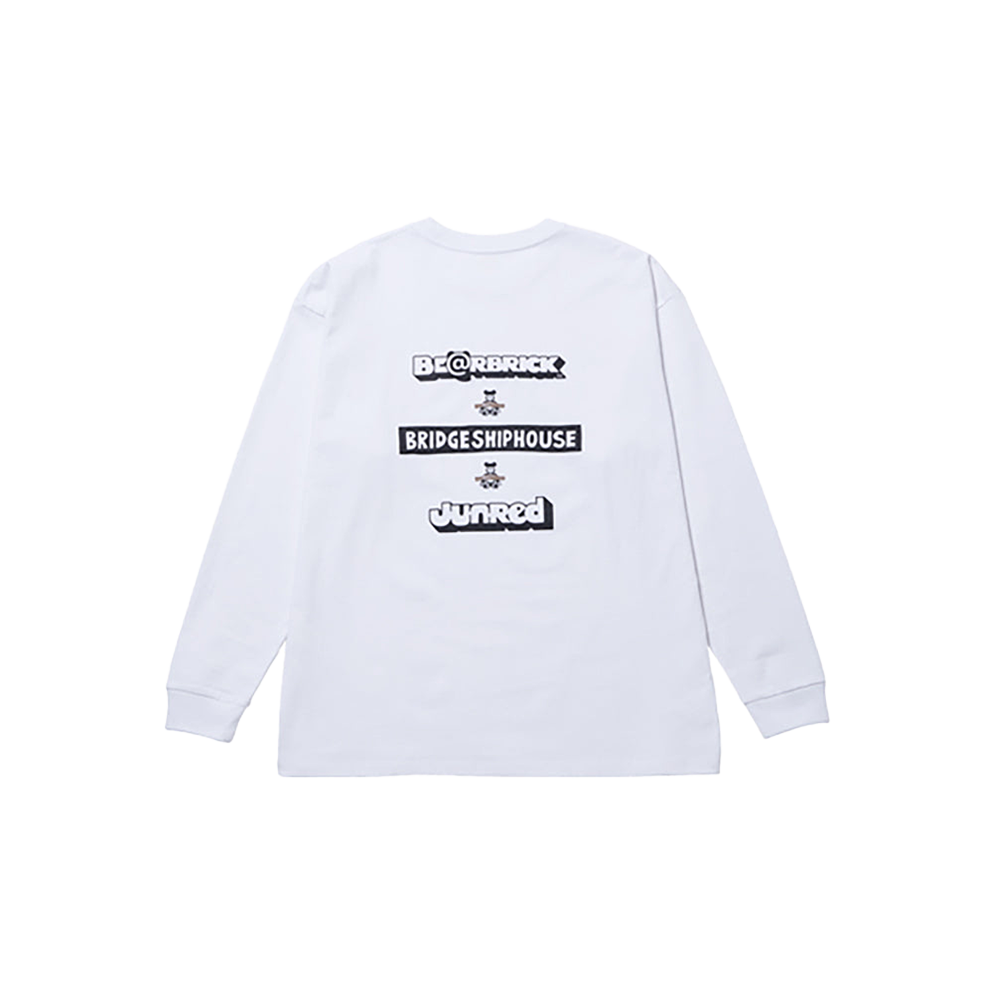 BE@RBRICK×BRIDGE SHIP HOUSE×JUNRed アパレルライン L/S TEE