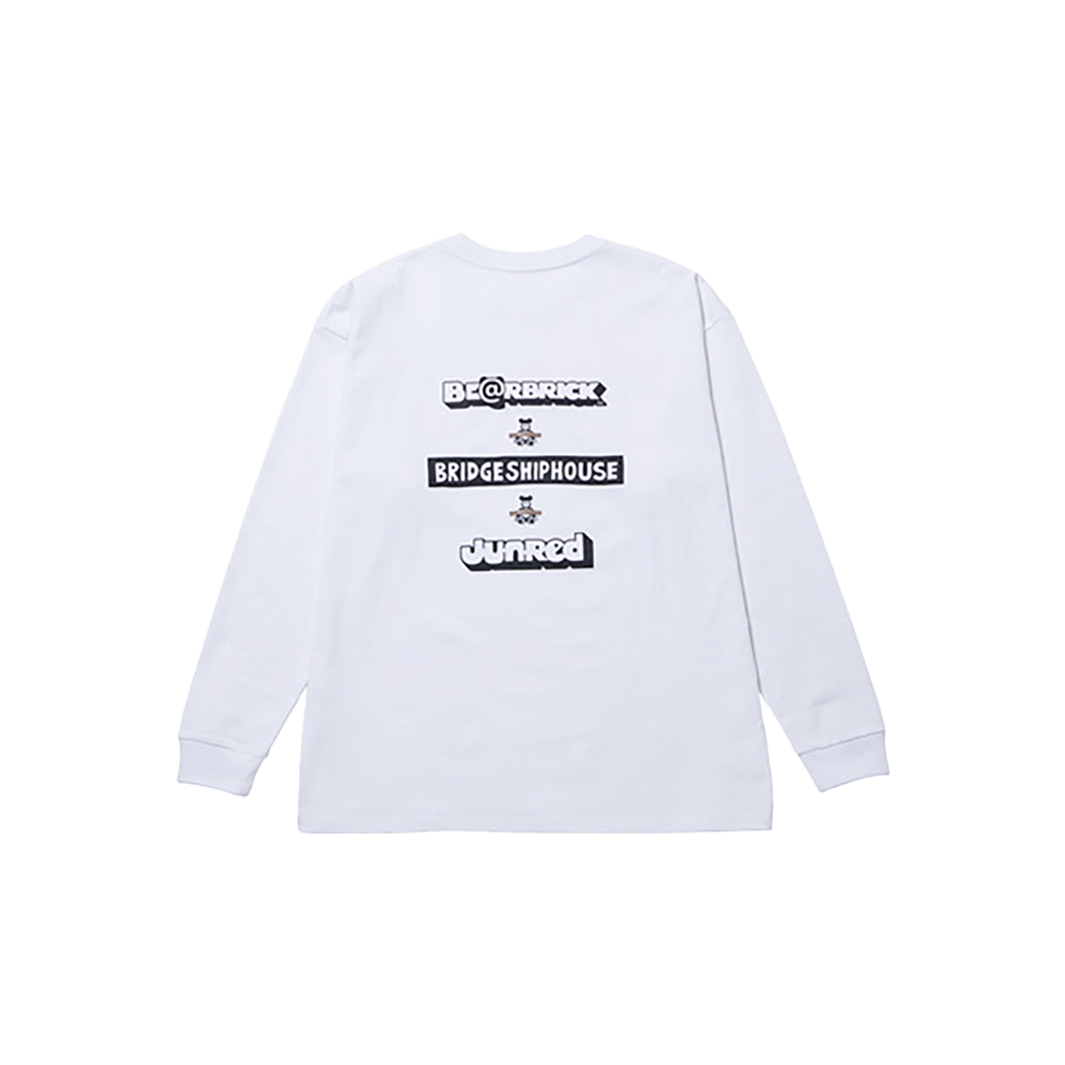 BE@RBRICK×BRIDGE SHIP HOUSE×JUNRed アパレルライン L/S TEE