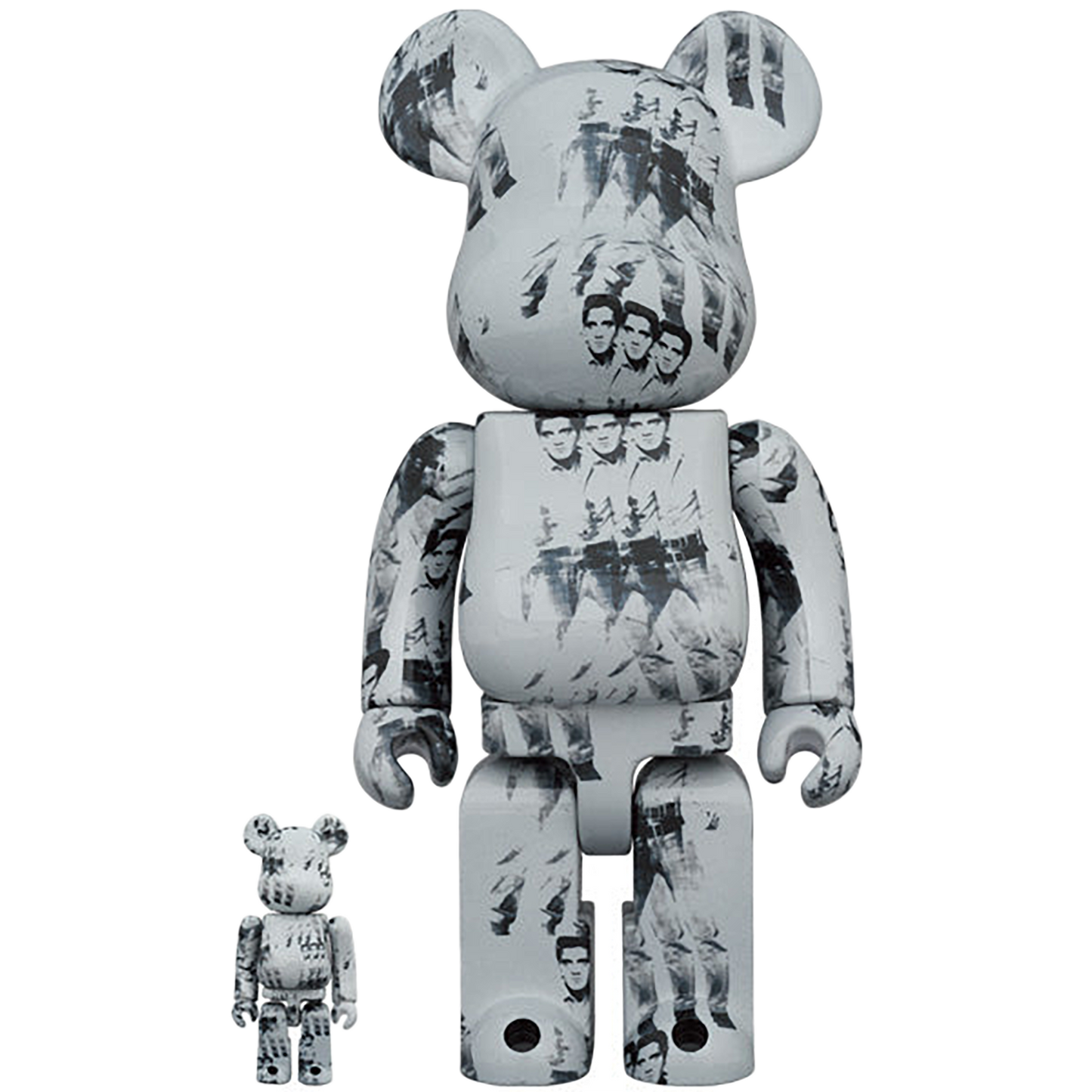 BE@RBRICK Andy Warhol's ELVIS PRESLEY 100% & 400%