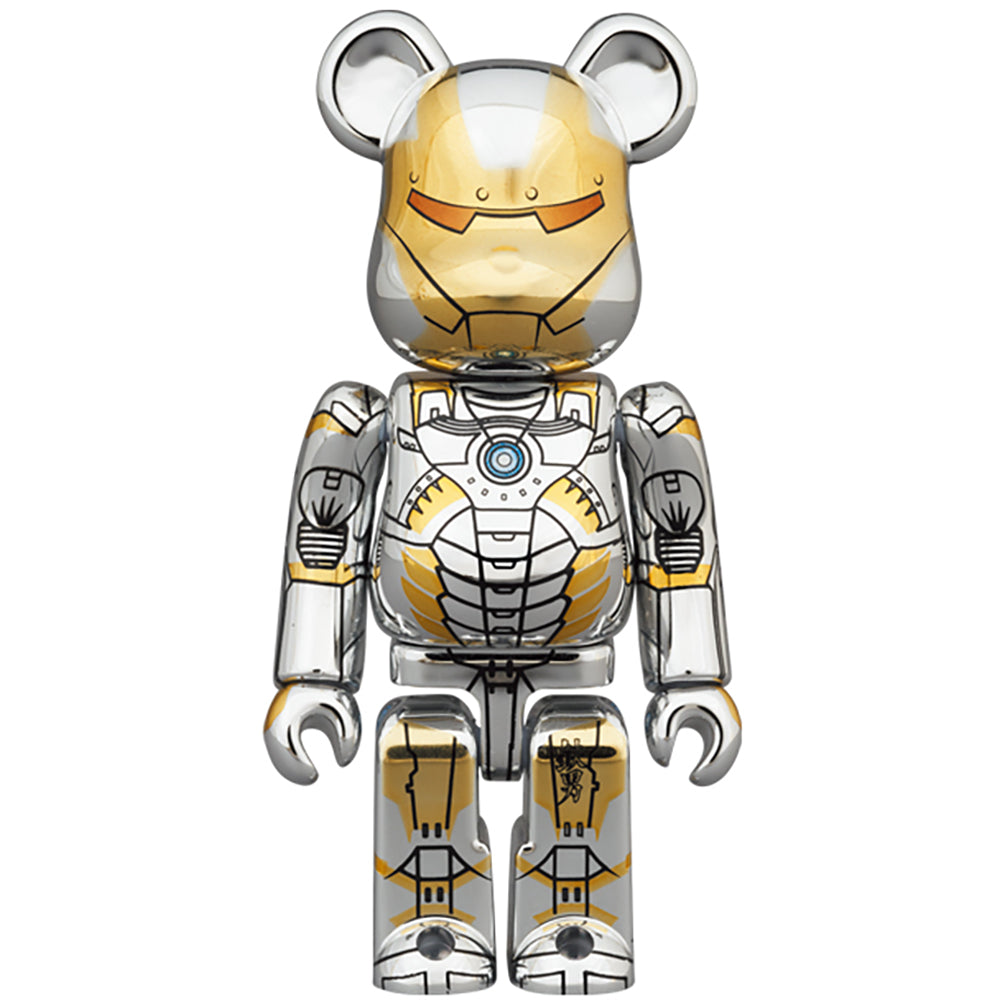 BE@RBRICK SORAYAMA IRONMAN 100％ & 400％_1