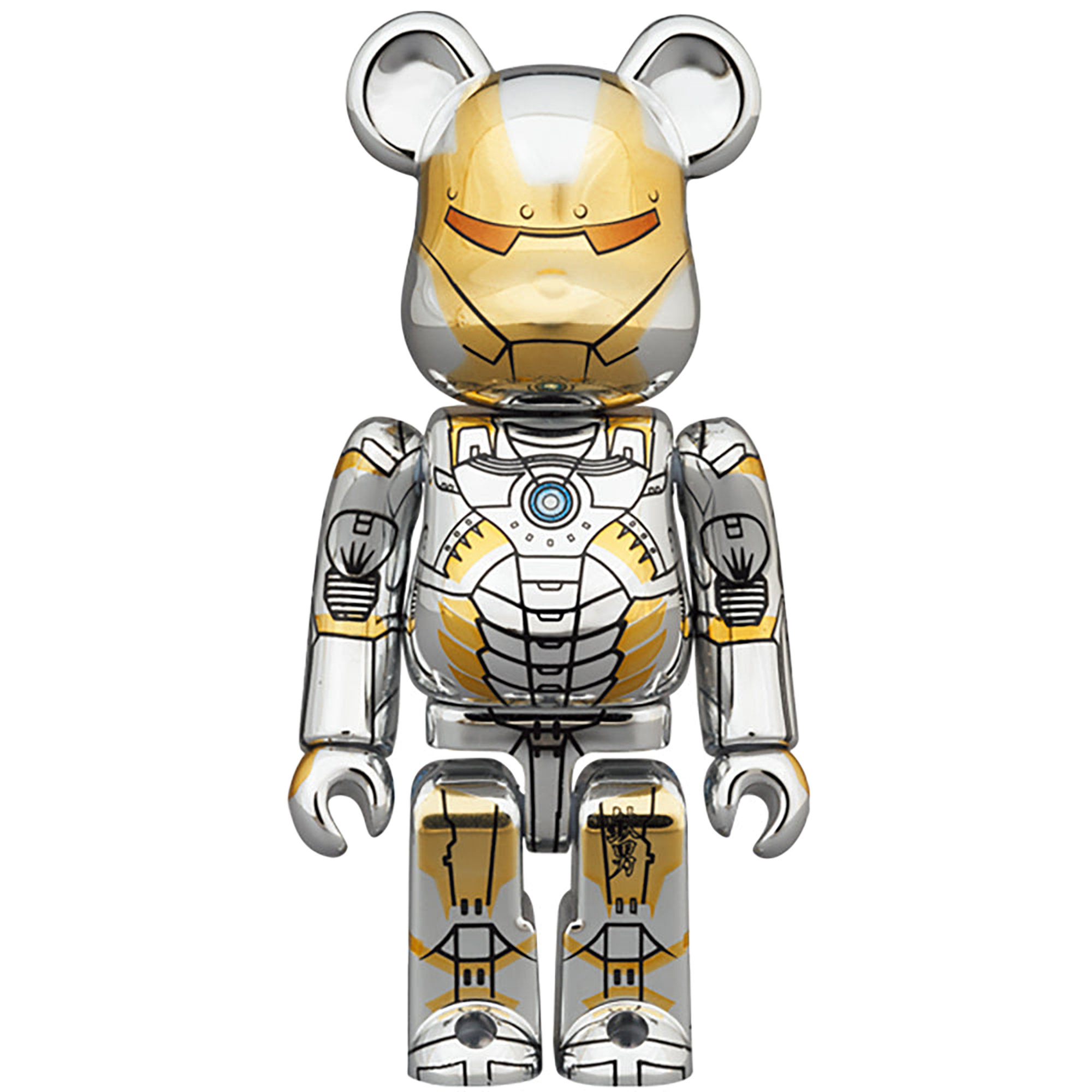 BE@RBRICK SORAYAMA IRONMAN 100％ & 400％