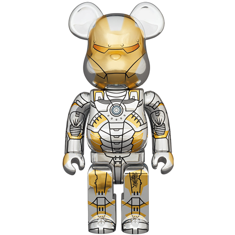 BE@RBRICK SORAYAMA IRONMAN 100％ & 400％_2