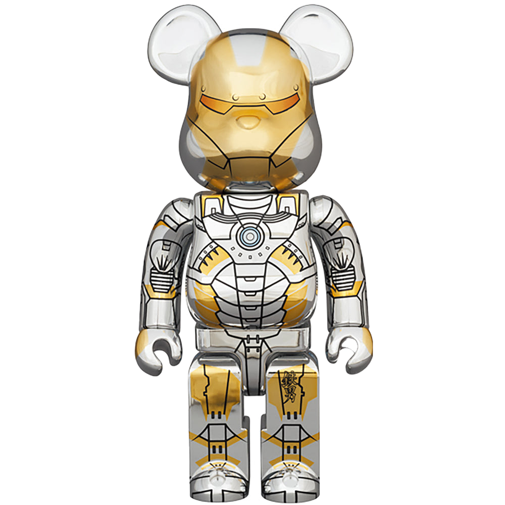 BE@RBRICK SORAYAMA IRONMAN 100％ & 400％