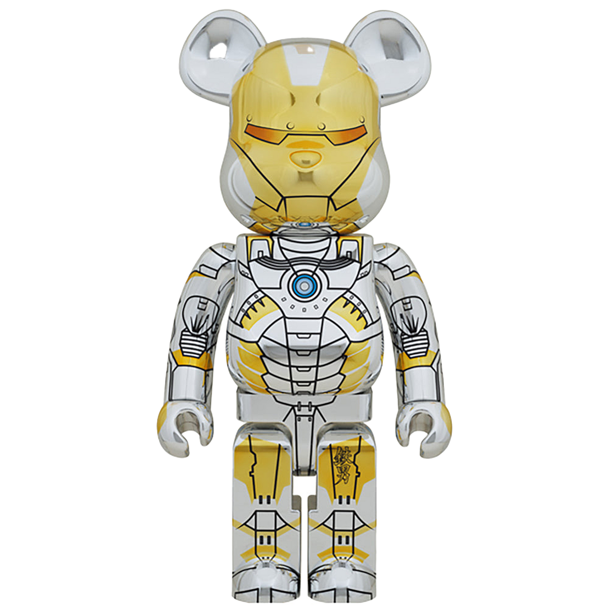 BE@RBRICK SORAYAMA IRONMAN 1000％