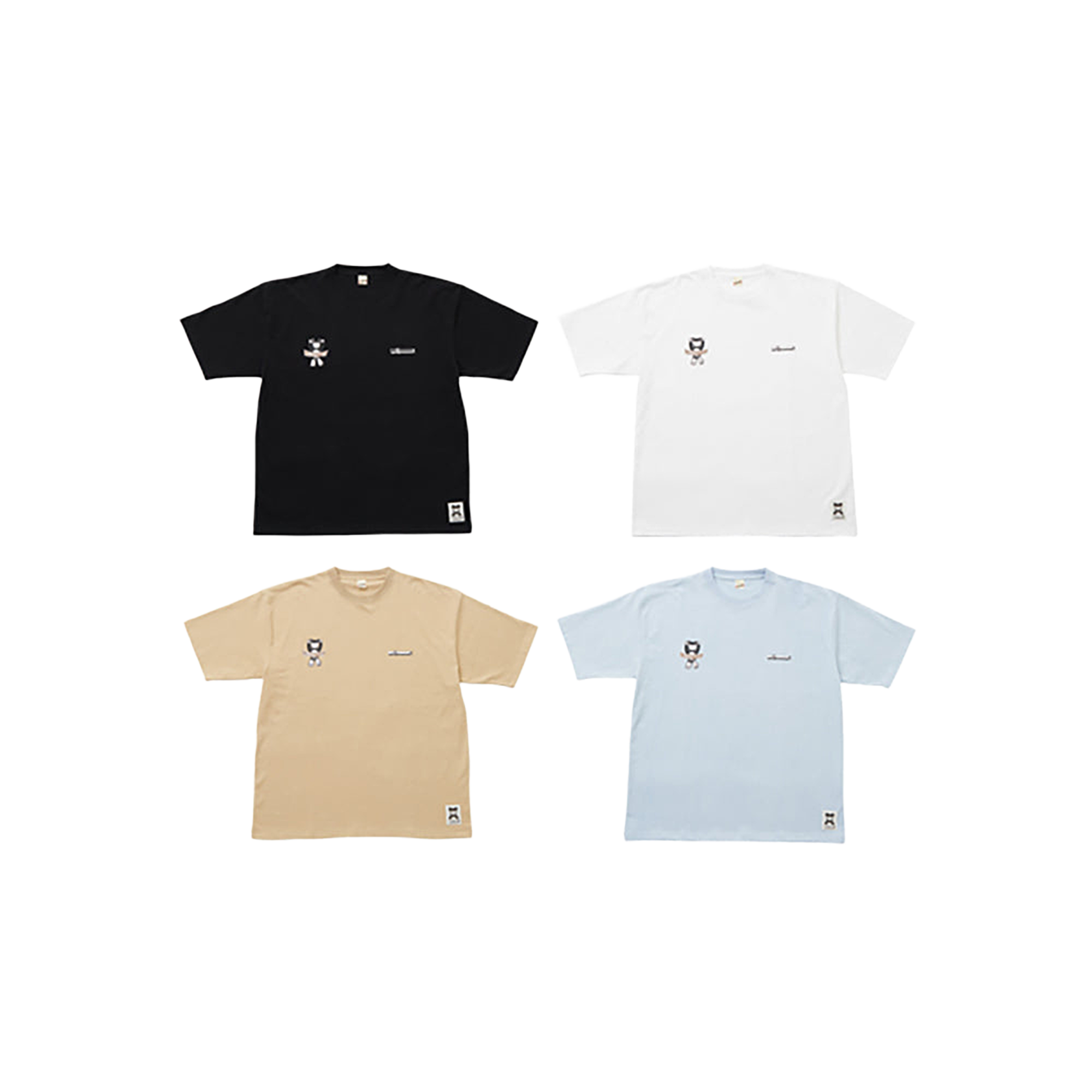 BE@RBRICK×BRIDGE SHIP HOUSE×JUNRed アパレルライン S/S TEE