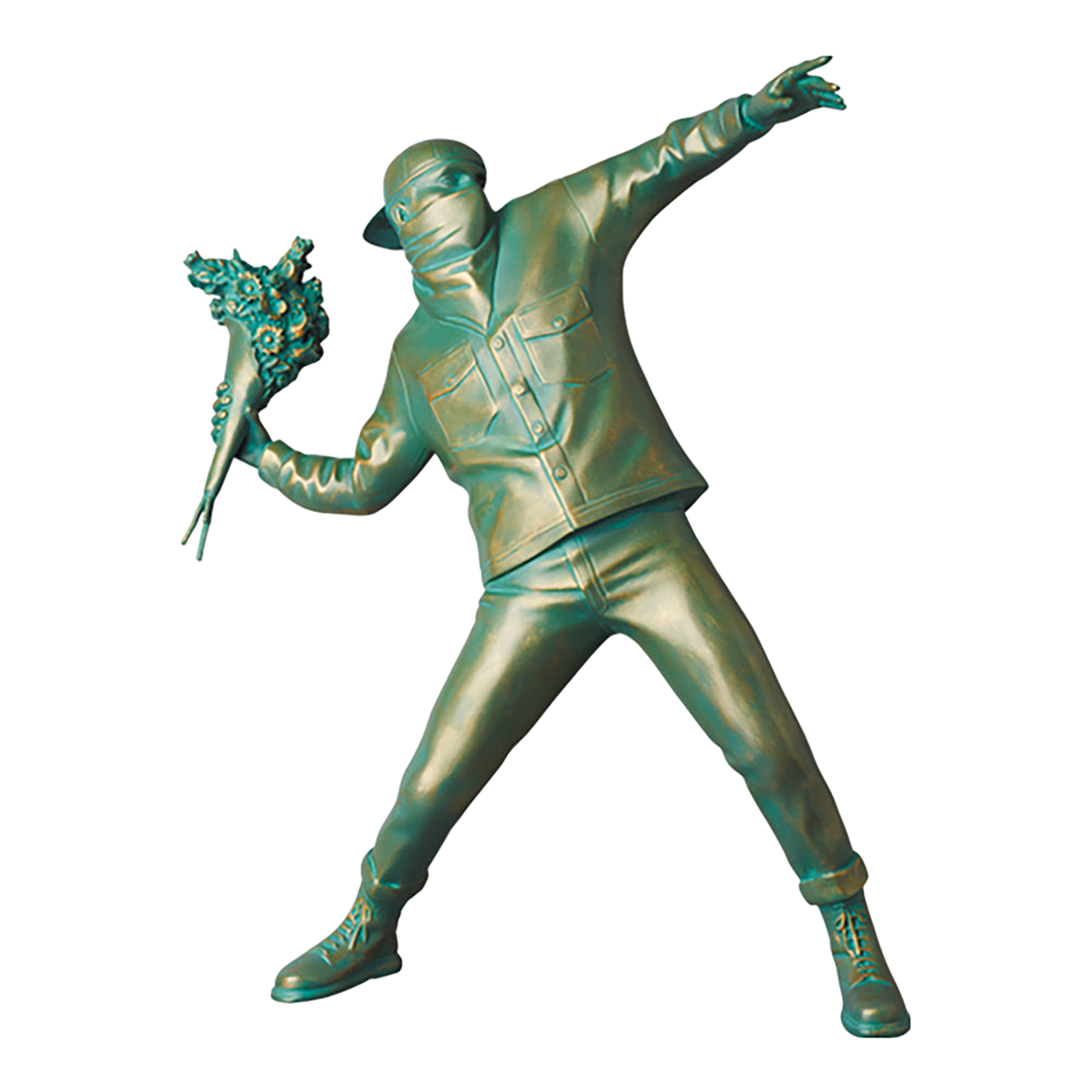 Sync. FLOWER BOMBER BRONZE STATUE #3