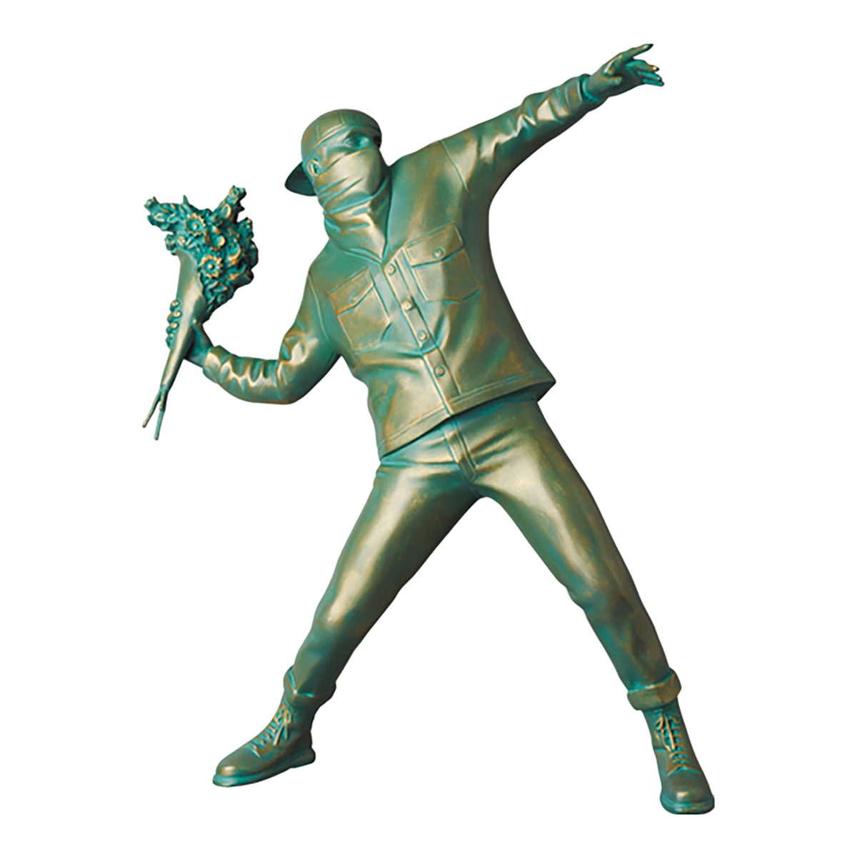 Sync. FLOWER BOMBER BRONZE STATUE #3