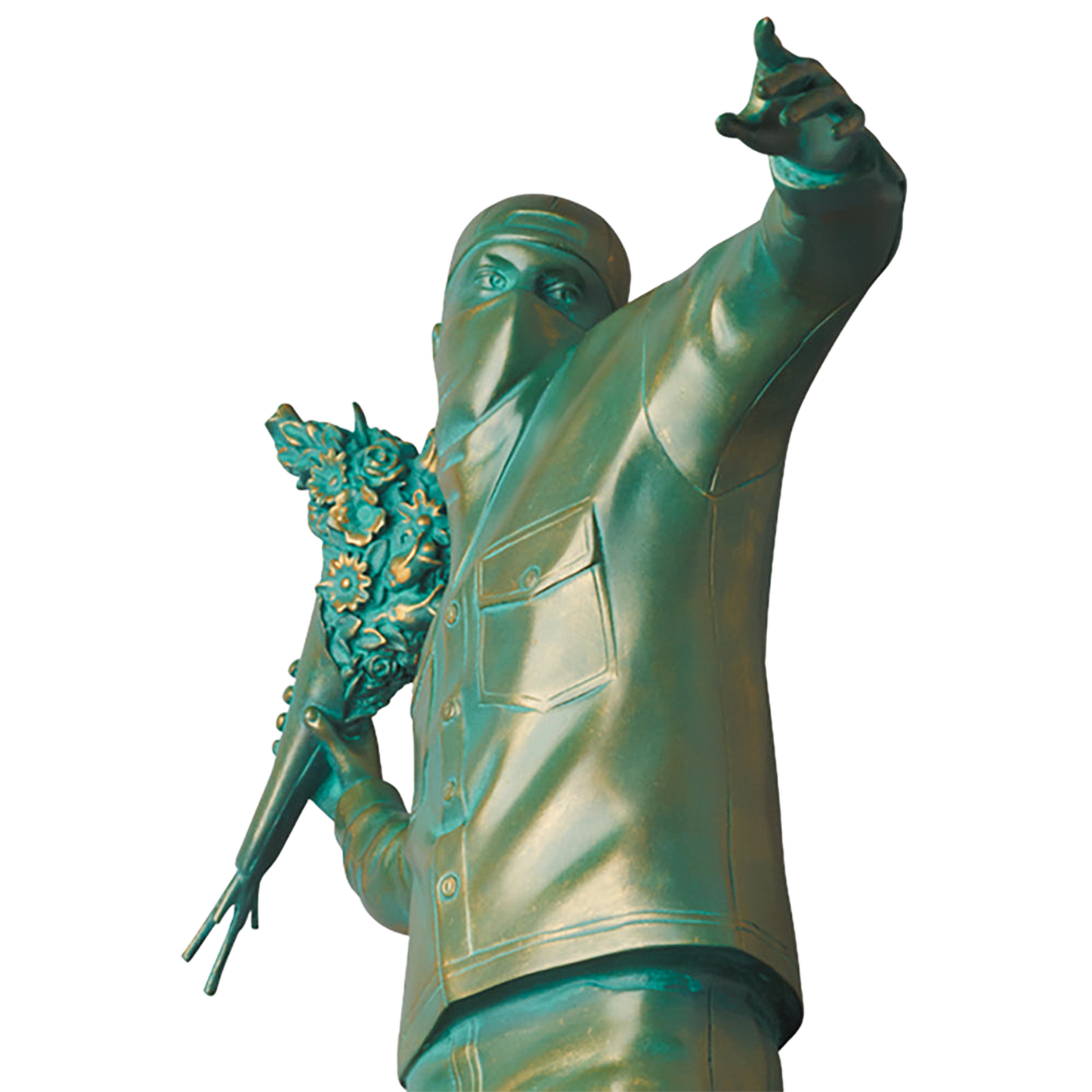 Sync. FLOWER BOMBER BRONZE STATUE #3