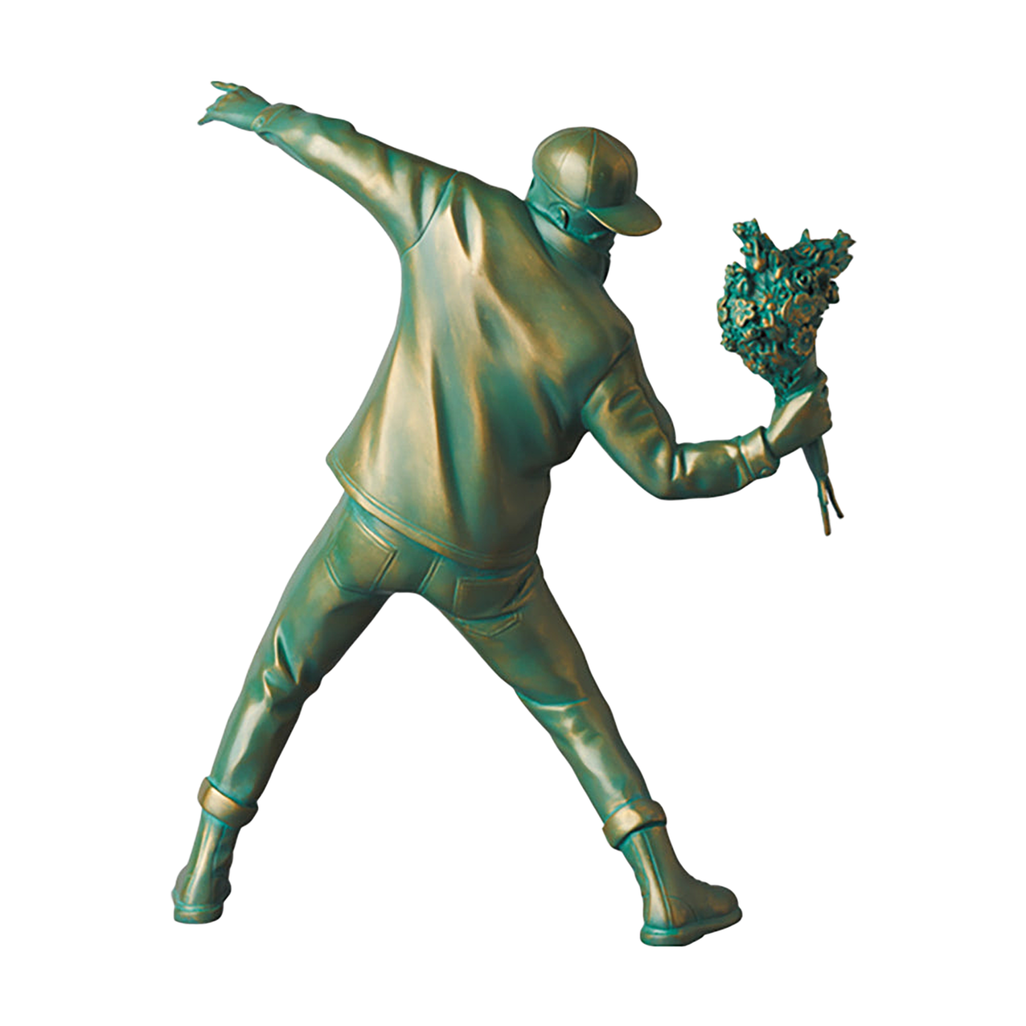 Sync. FLOWER BOMBER BRONZE STATUE #3
