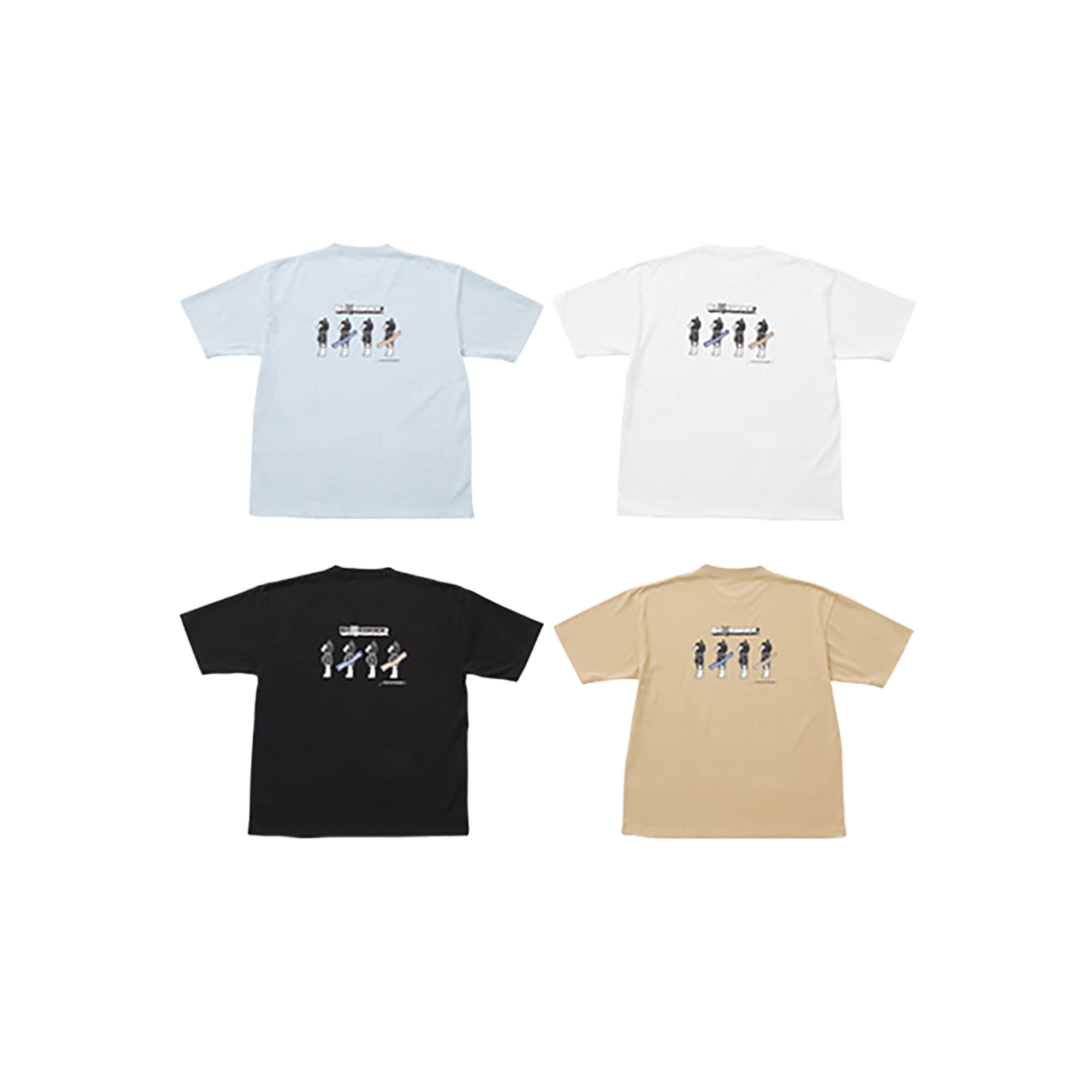 BE@RBRICK×BRIDGE SHIP HOUSE×JUNRed アパレルライン S/S バックプリント TEE