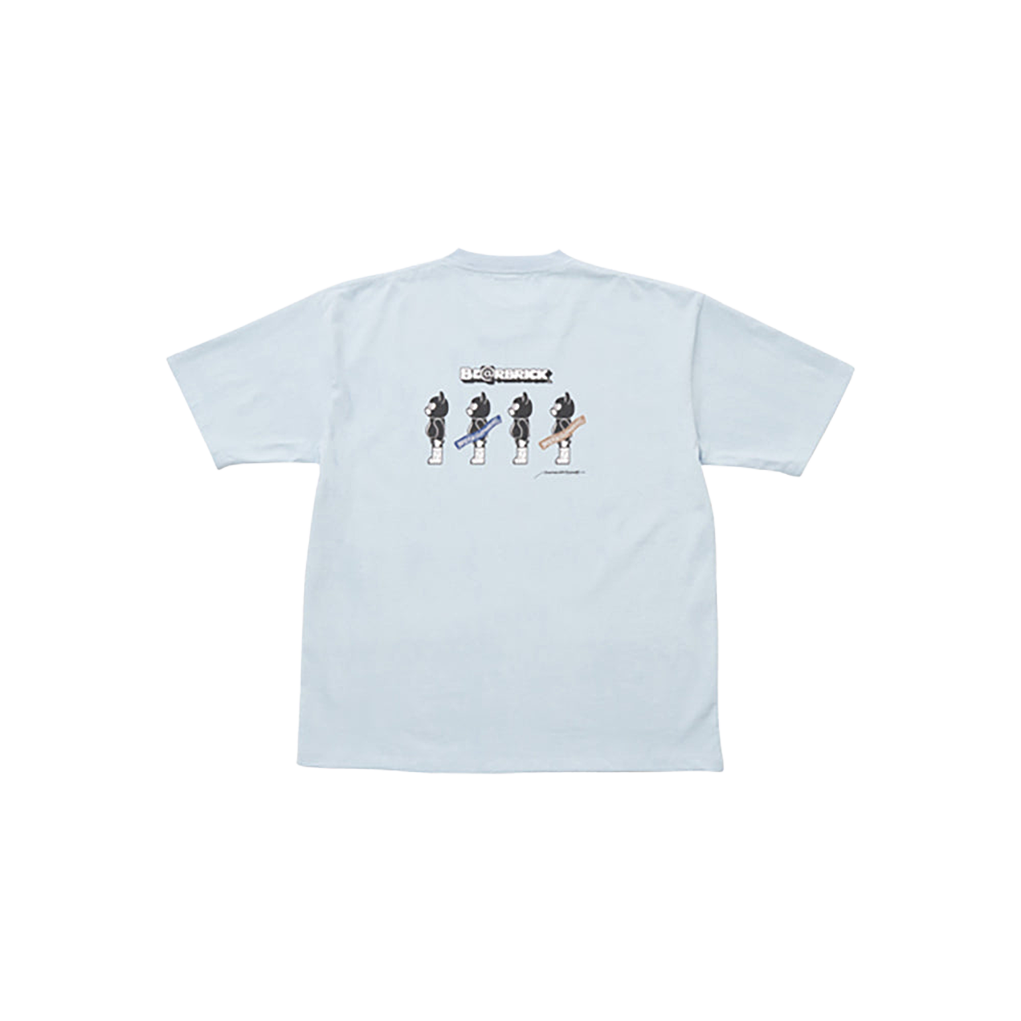BE@RBRICK×BRIDGE SHIP HOUSE×JUNRed アパレルライン S/S バックプリント TEE
