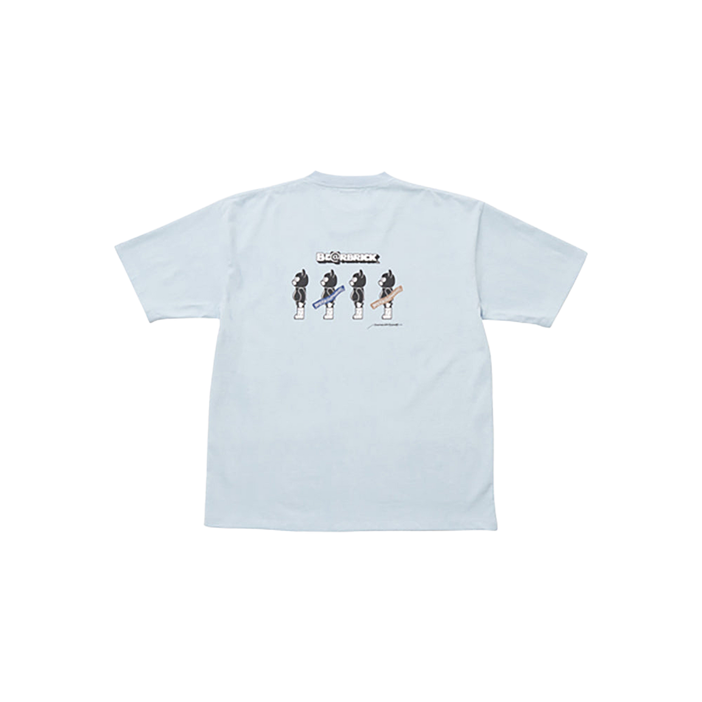 BE@RBRICK×BRIDGE SHIP HOUSE×JUNRed アパレルライン S/S バックプリント TEE