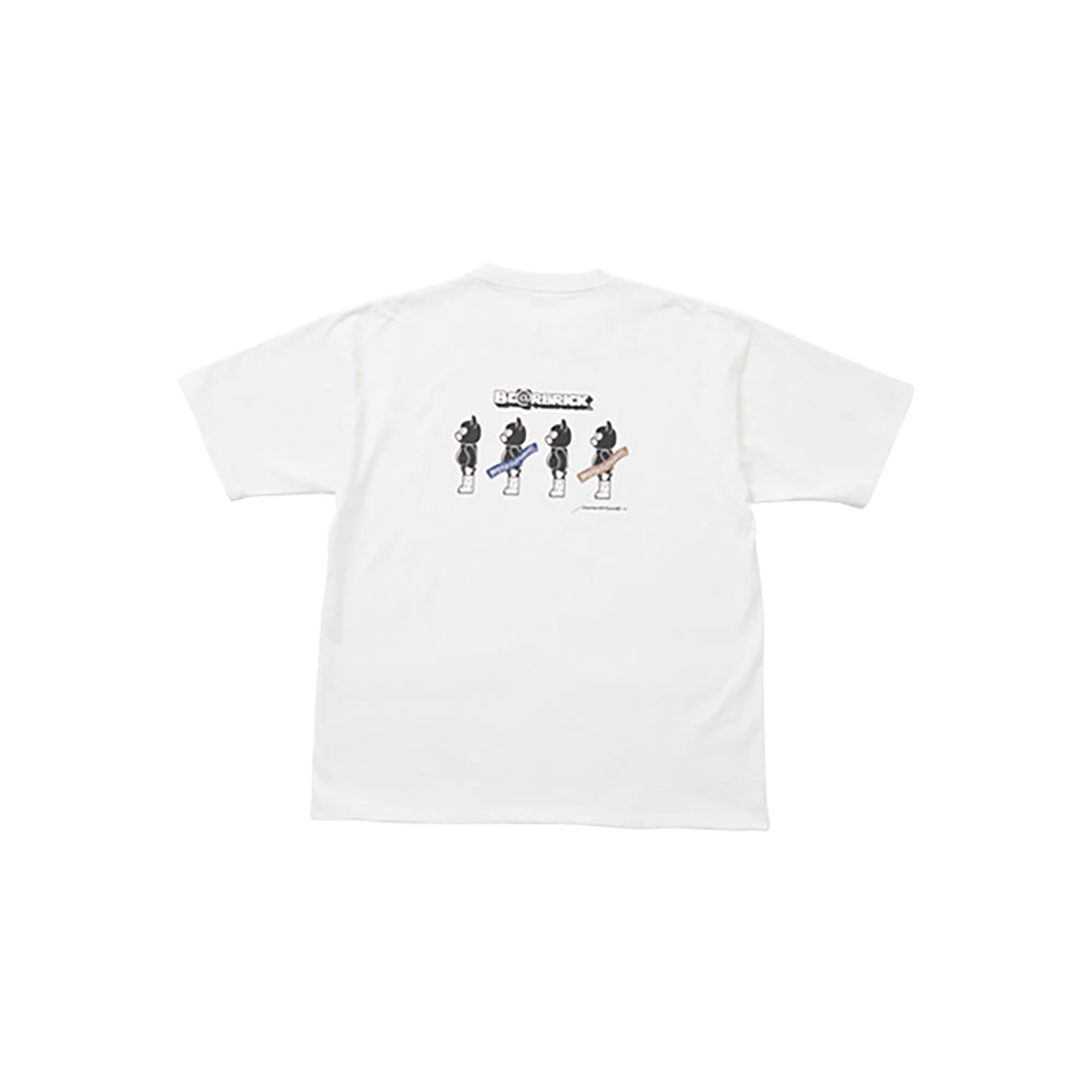BE@RBRICK×BRIDGE SHIP HOUSE×JUNRed アパレルライン S/S バックプリント TEE