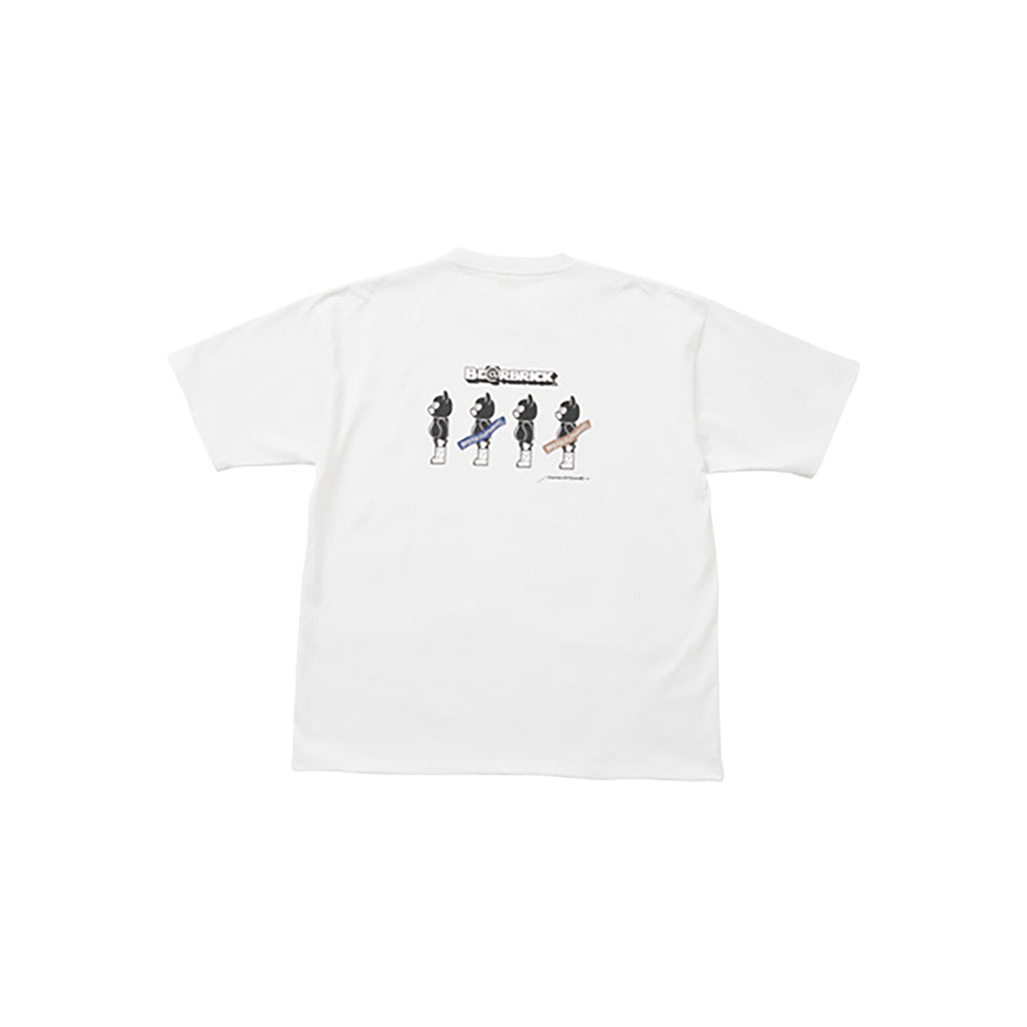BE@RBRICK×BRIDGE SHIP HOUSE×JUNRed アパレルライン S/S バックプリント TEE