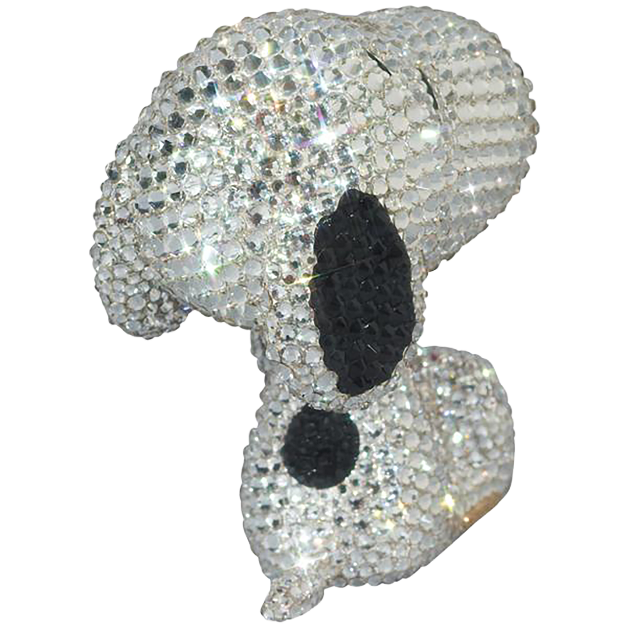 UDF CRYSTAL DECORATE SNOOPY SNOOPY w/HEART《预计订单后3至6个月内发货》