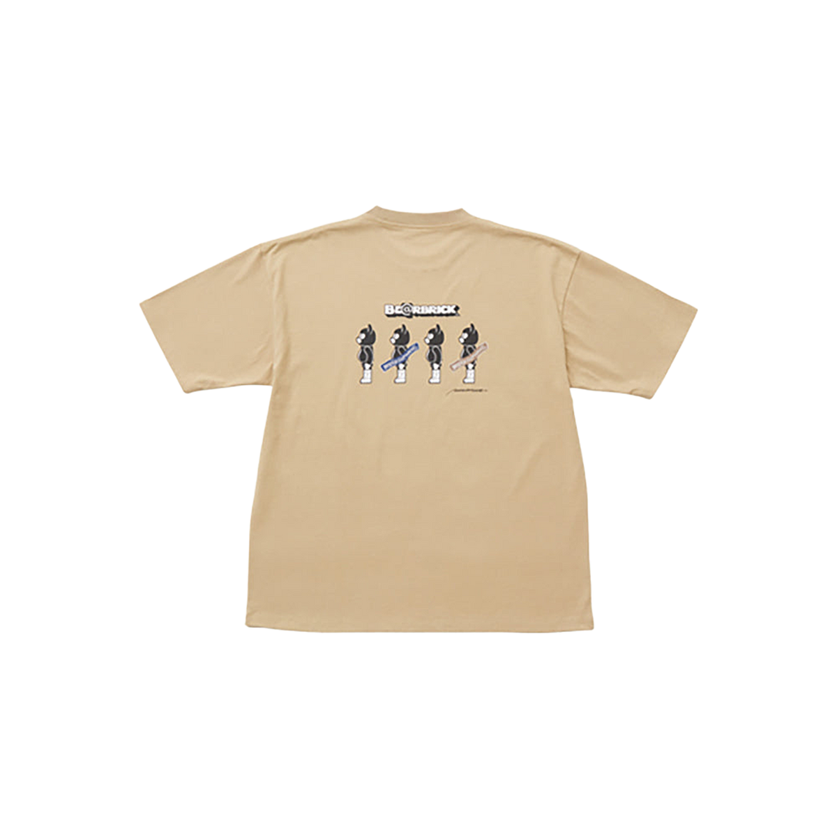 BE@RBRICK×BRIDGE SHIP HOUSE×JUNRed アパレルライン S/S バックプリント TEE