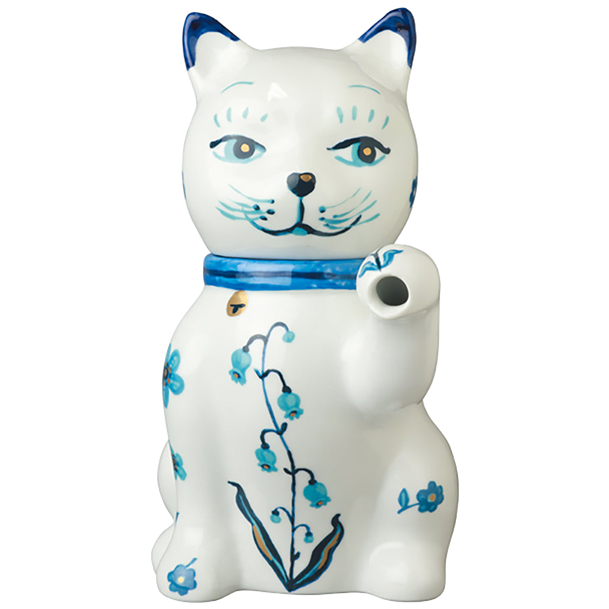 Nathalie Lete The Blue/The Red Lucky Cat Teapot