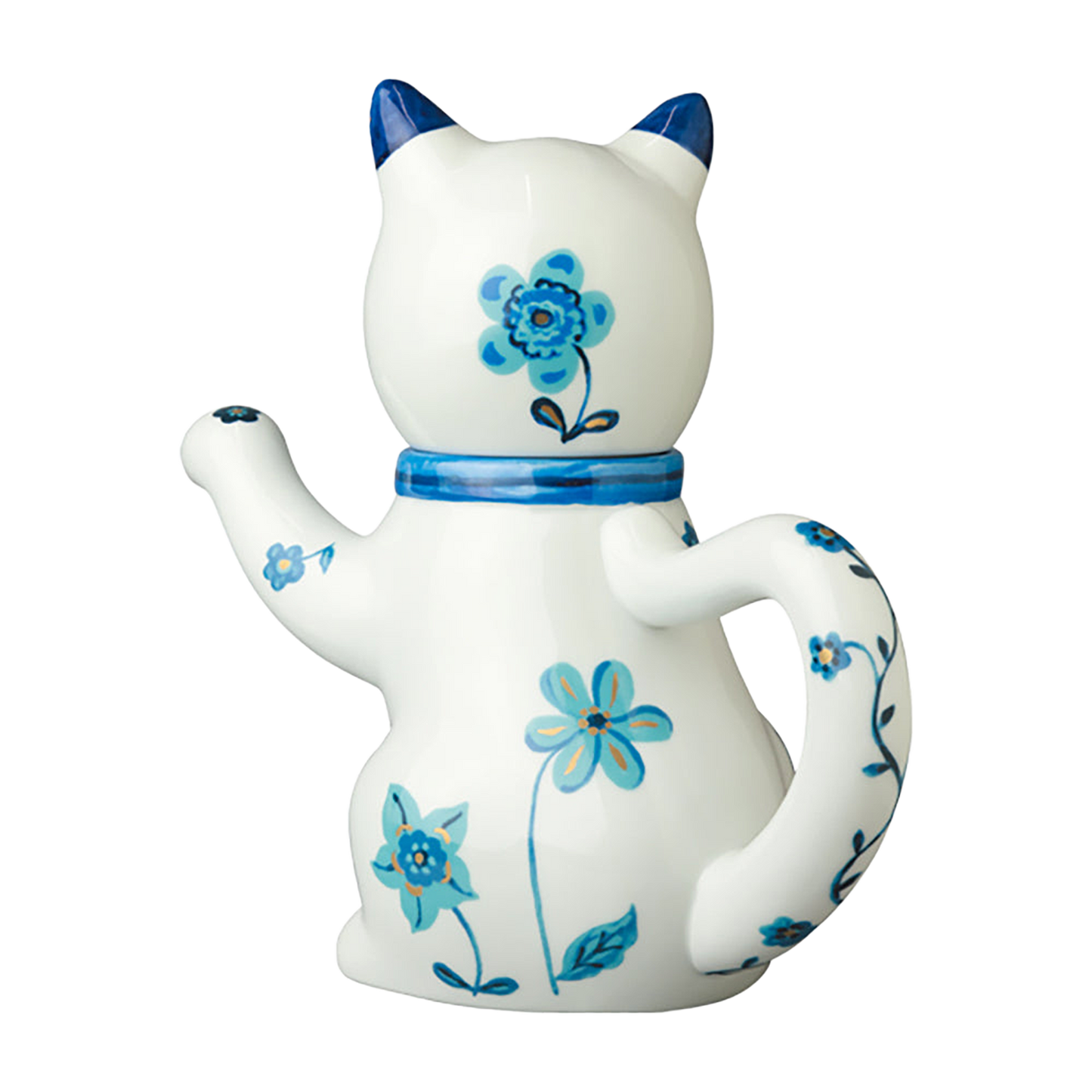 Nathalie Lete The Blue/The Red Lucky Cat Teapot