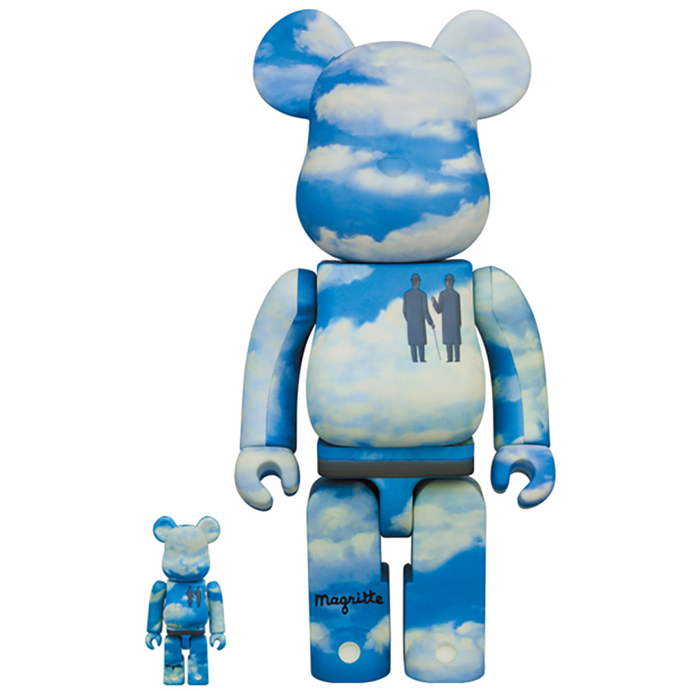 BE@RBRICK Rene Magritte "La Reconaissance Infinie (Infinite Recognition) 1963／ The Castle of the Pyrenees" 100％ & 400％_0
